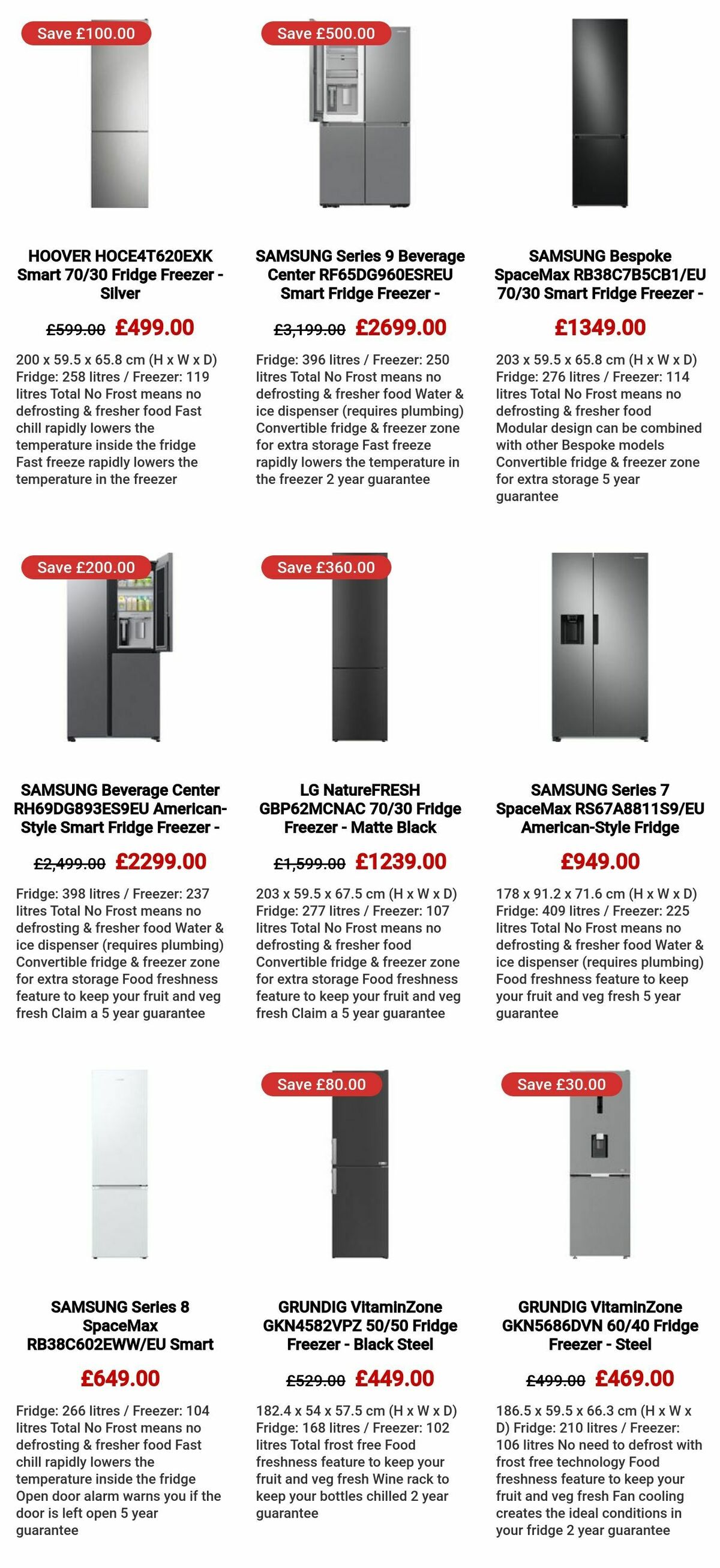 Currys Offers from 20 June