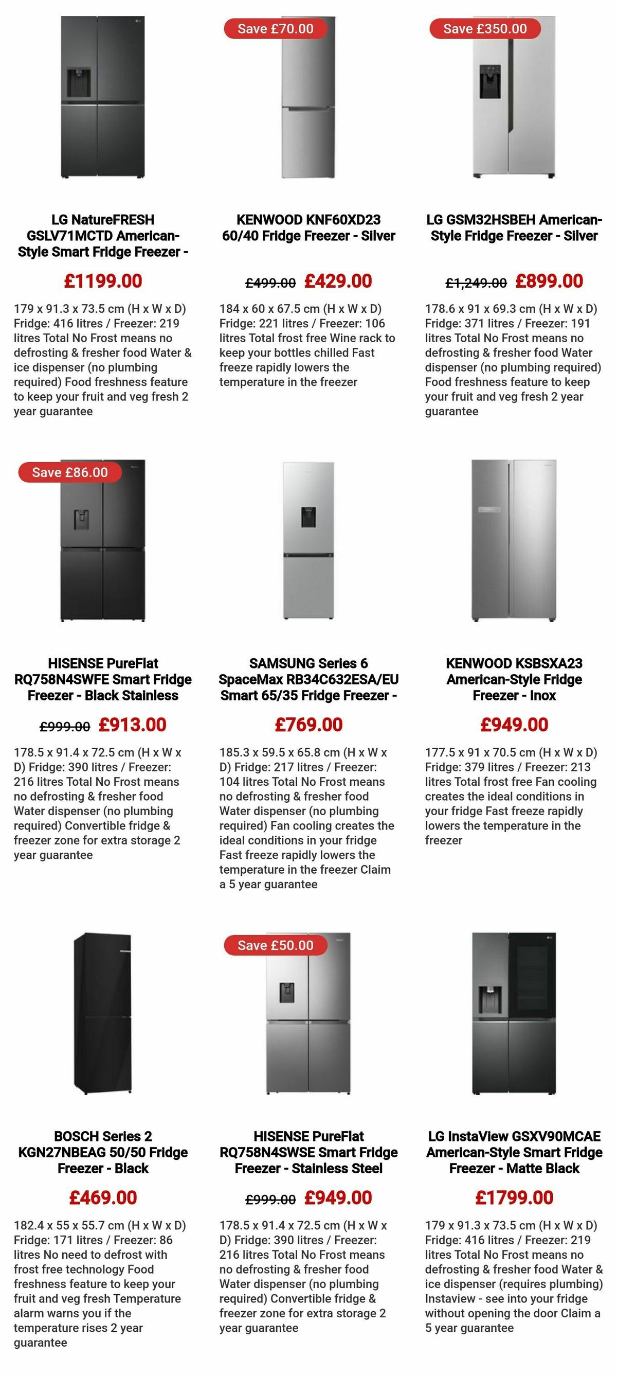 Currys Offers from 20 June