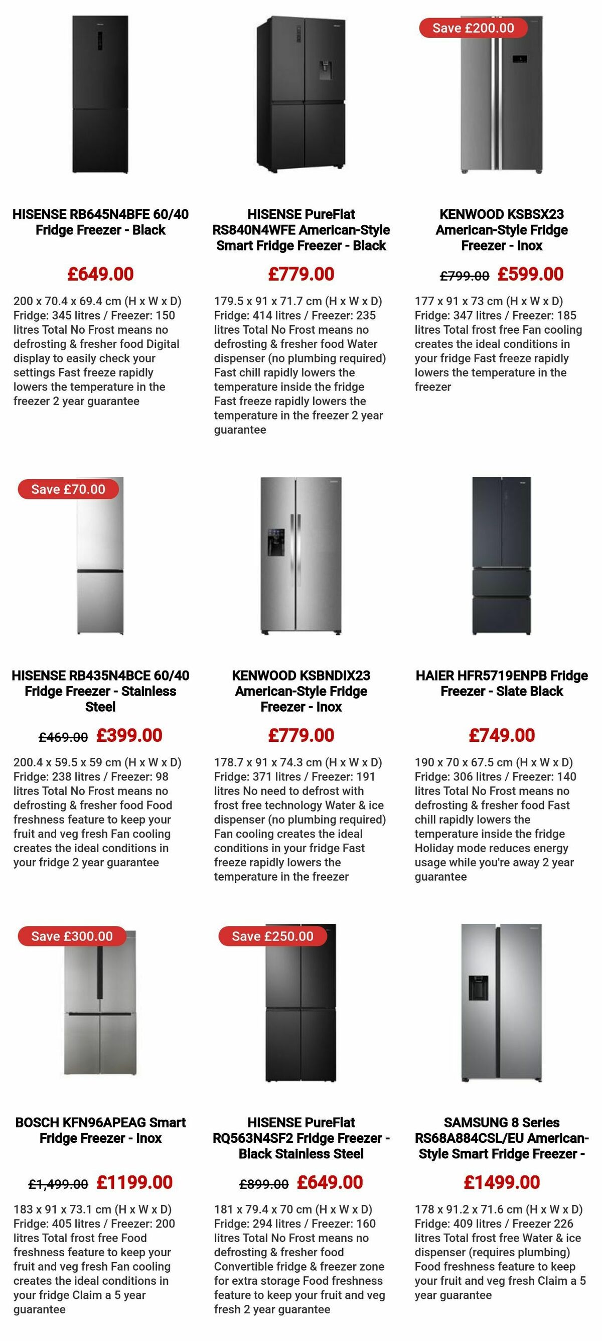 Currys Offers from 20 June
