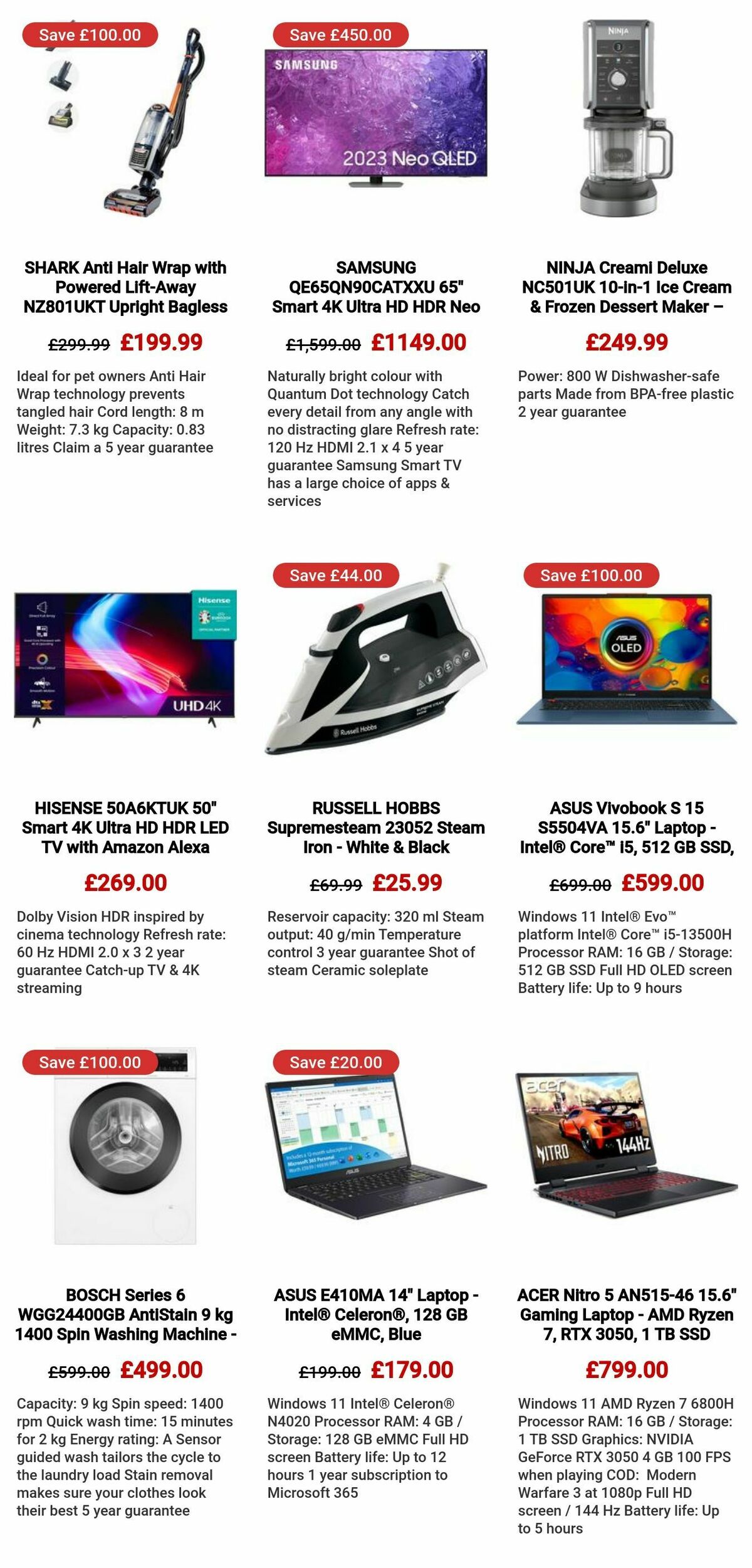 Currys Offers from 4 July