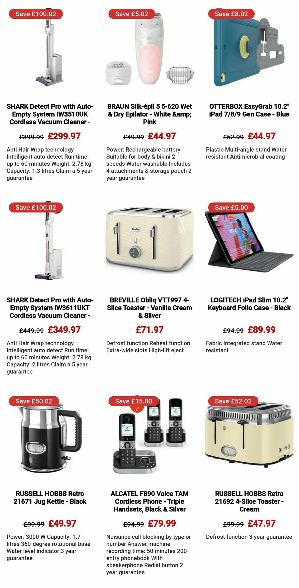 Currys Offers from 23 September