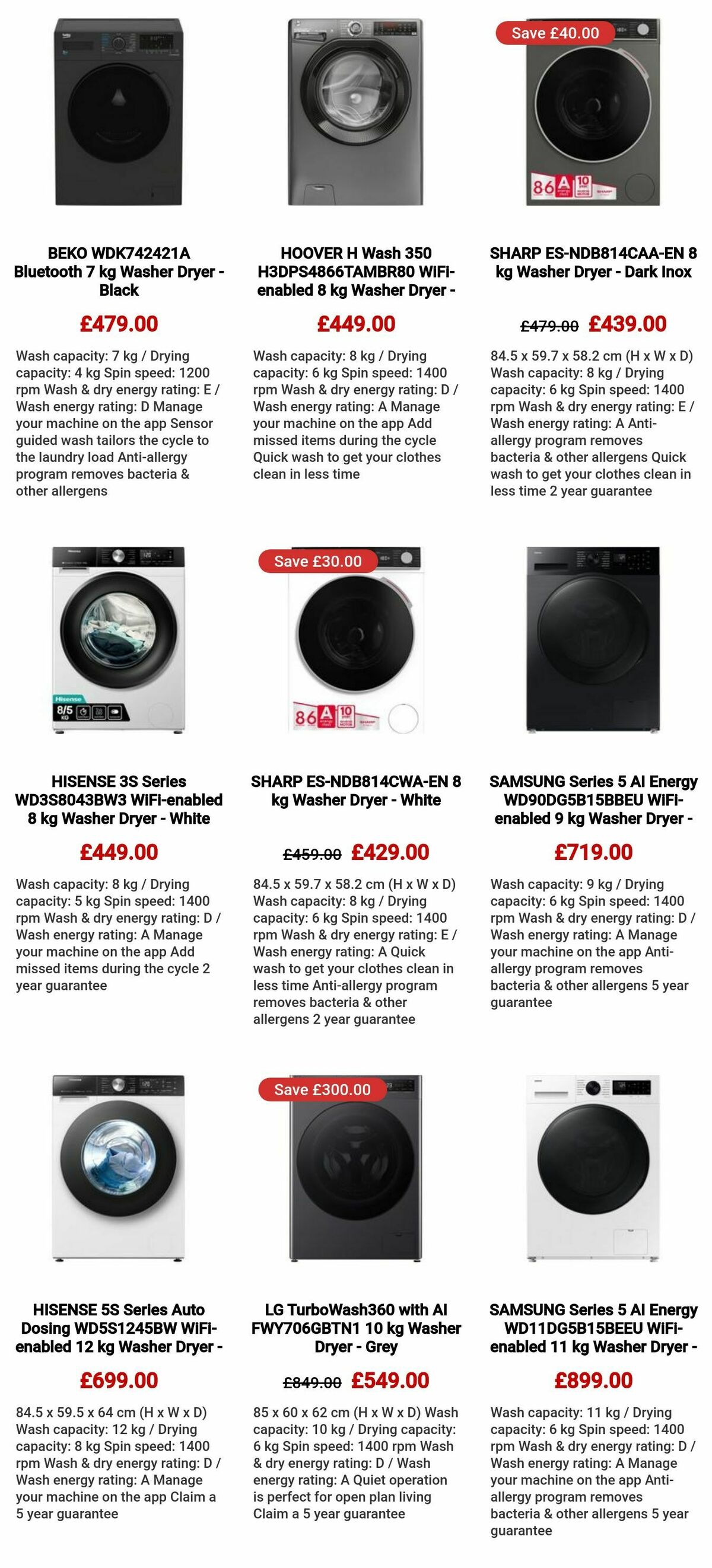 Currys Offers from 5 December