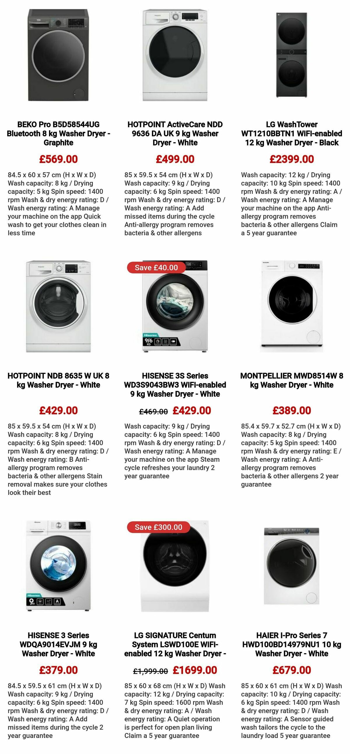 Currys Offers from 5 December