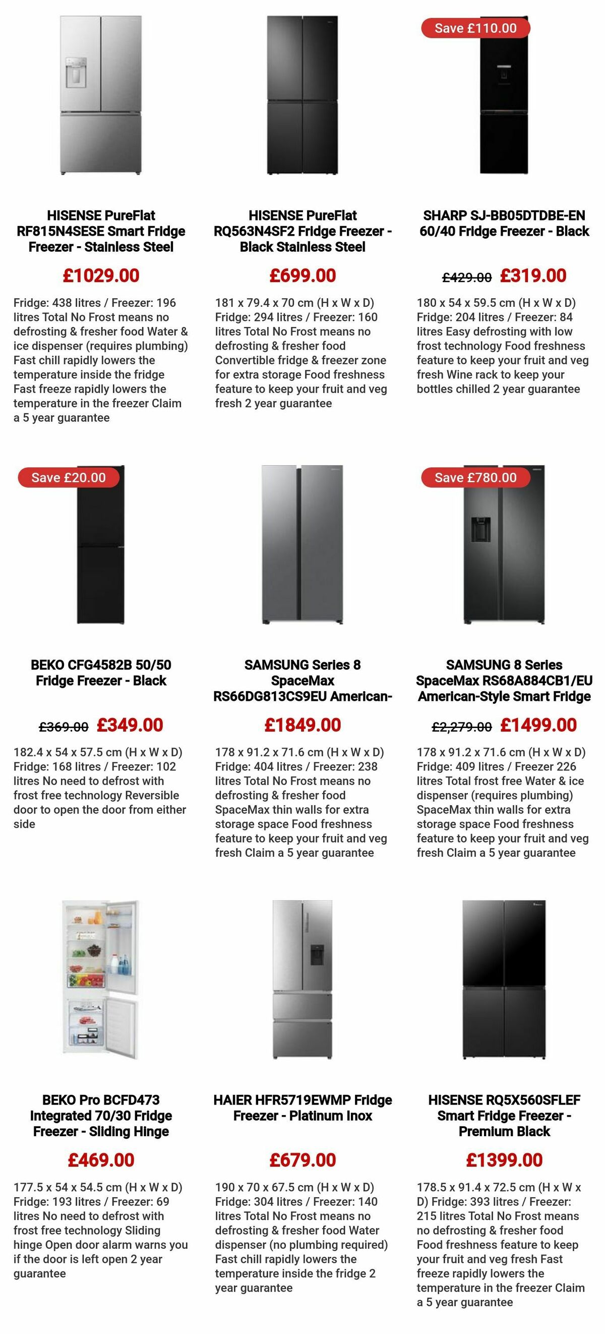 Currys Offers from 5 December