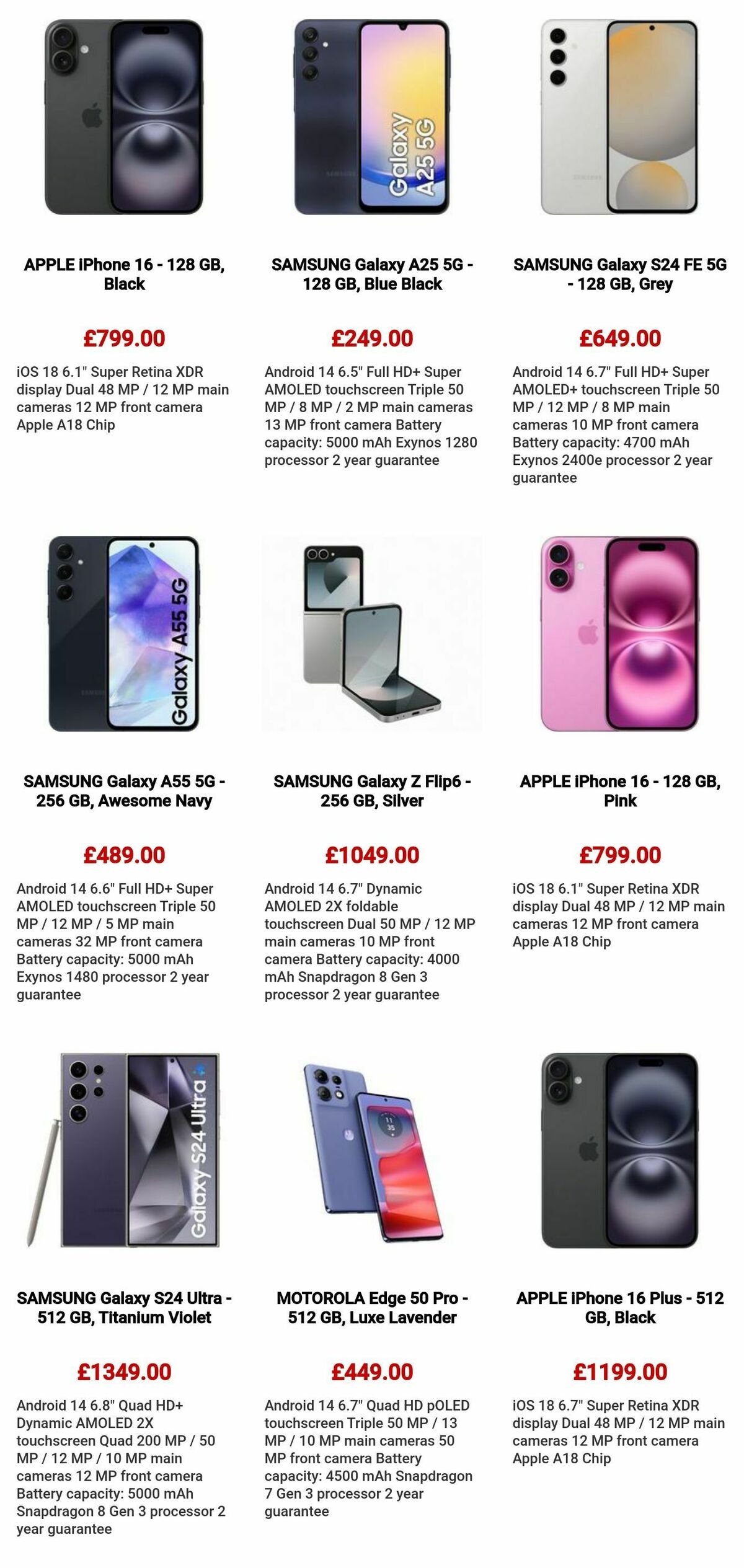 Currys Offers from 5 December