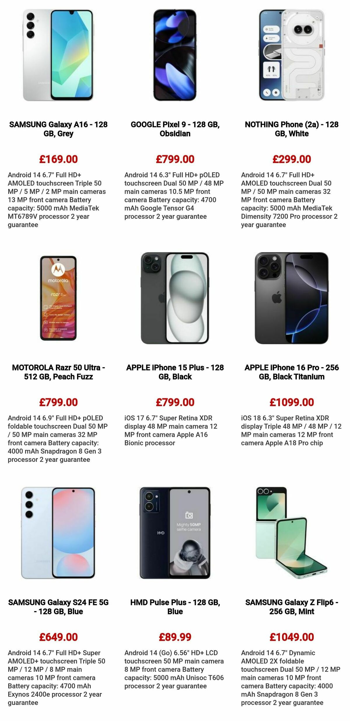 Currys Offers from 5 December