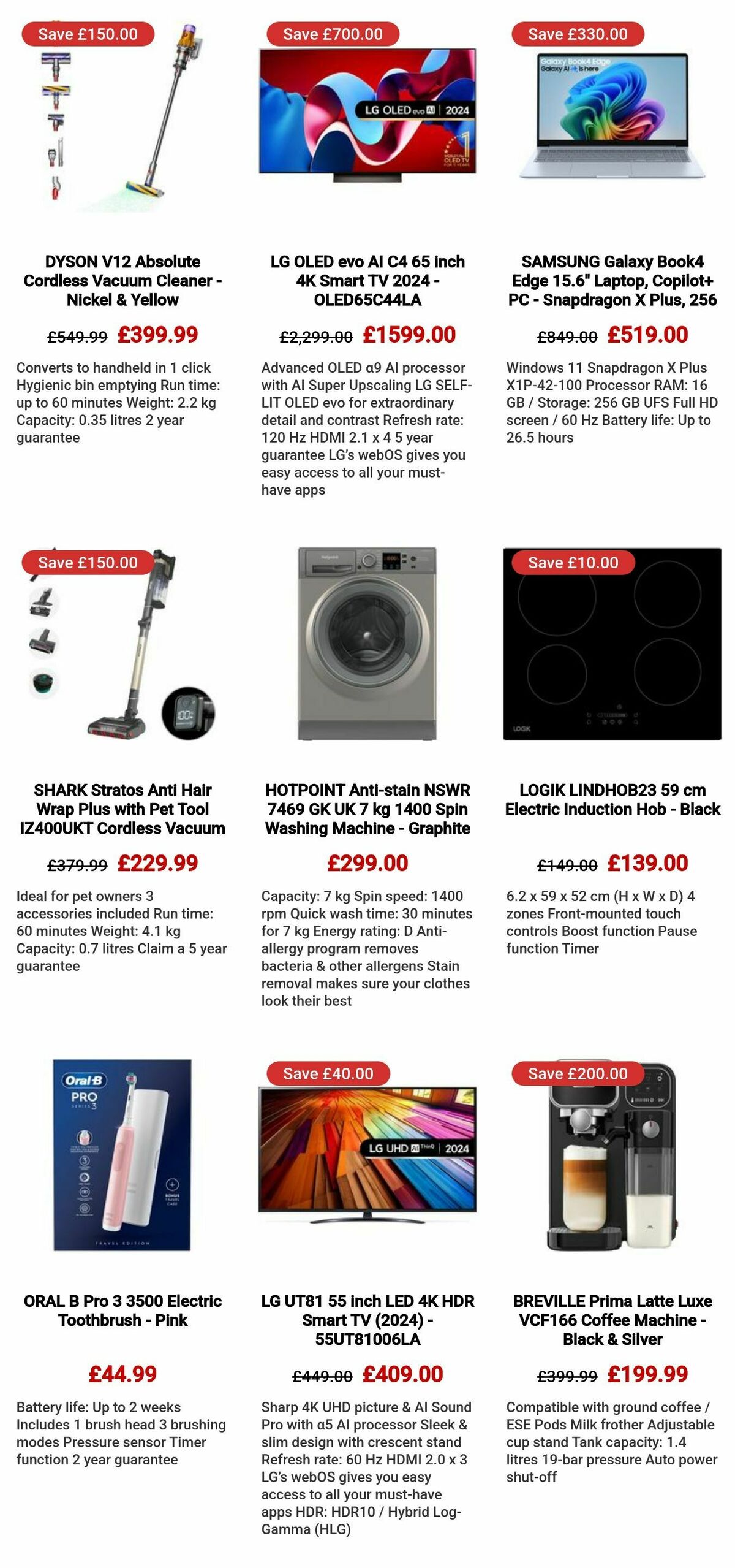 Currys Offers from 1 February
