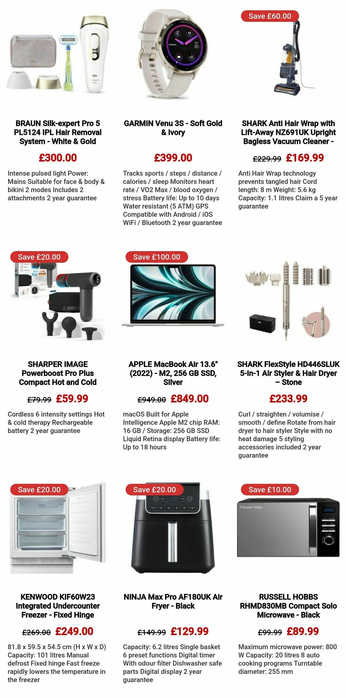 Currys Offers from 1 February