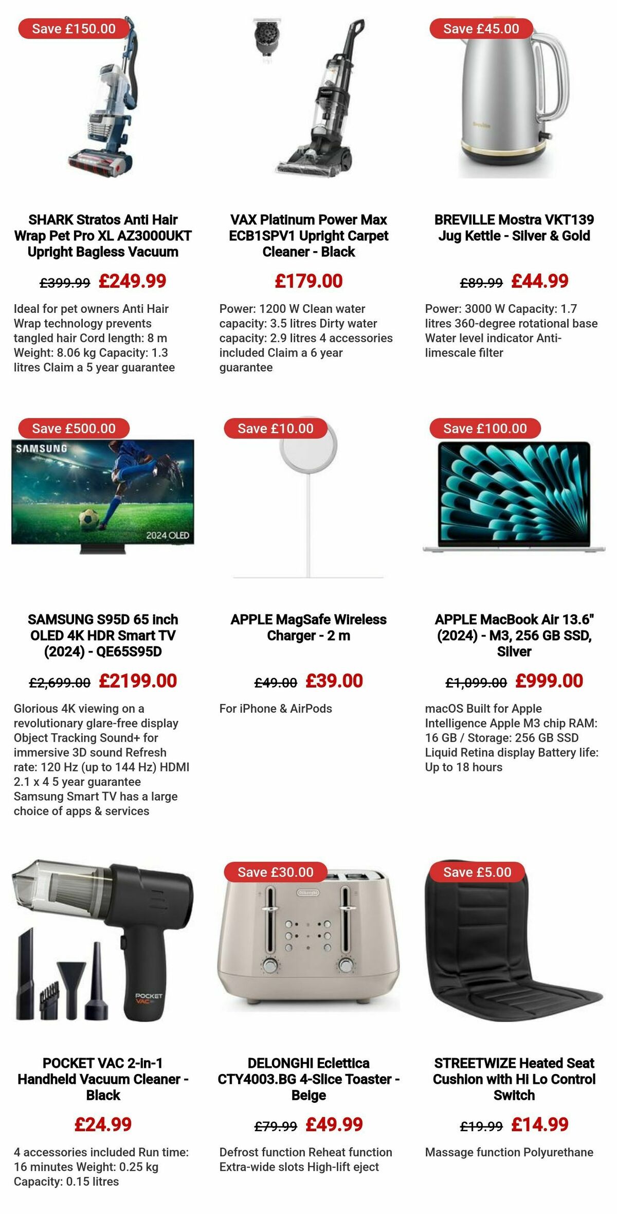 Currys Offers from 1 February