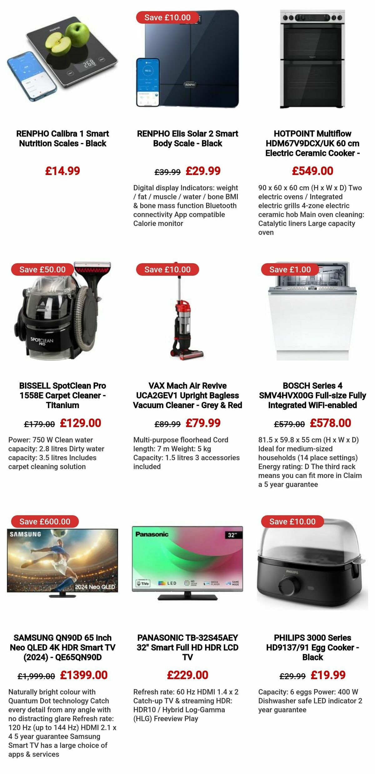 Currys Offers from 1 February