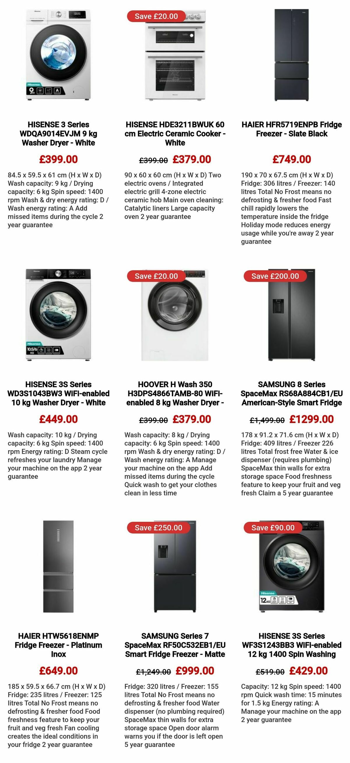 Currys Offers from 14 February