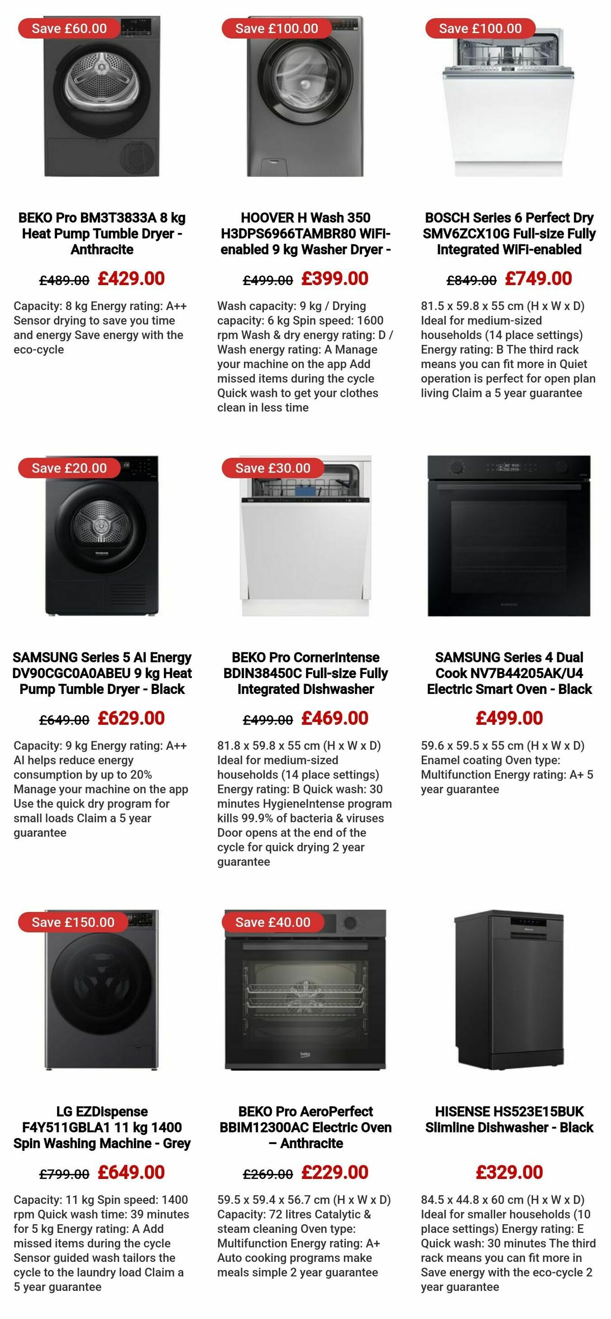Currys Offers from 14 February