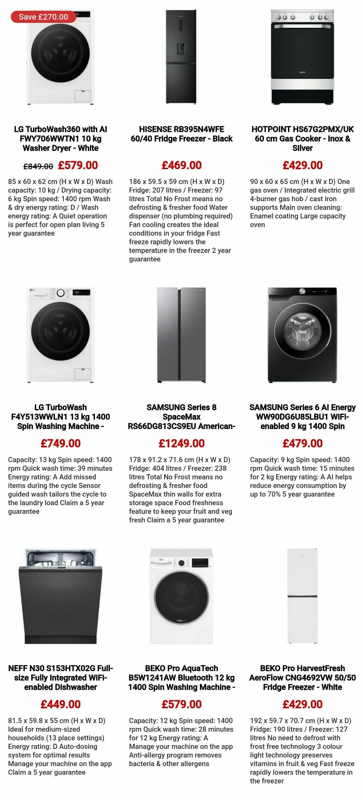 Currys Offers from 14 February