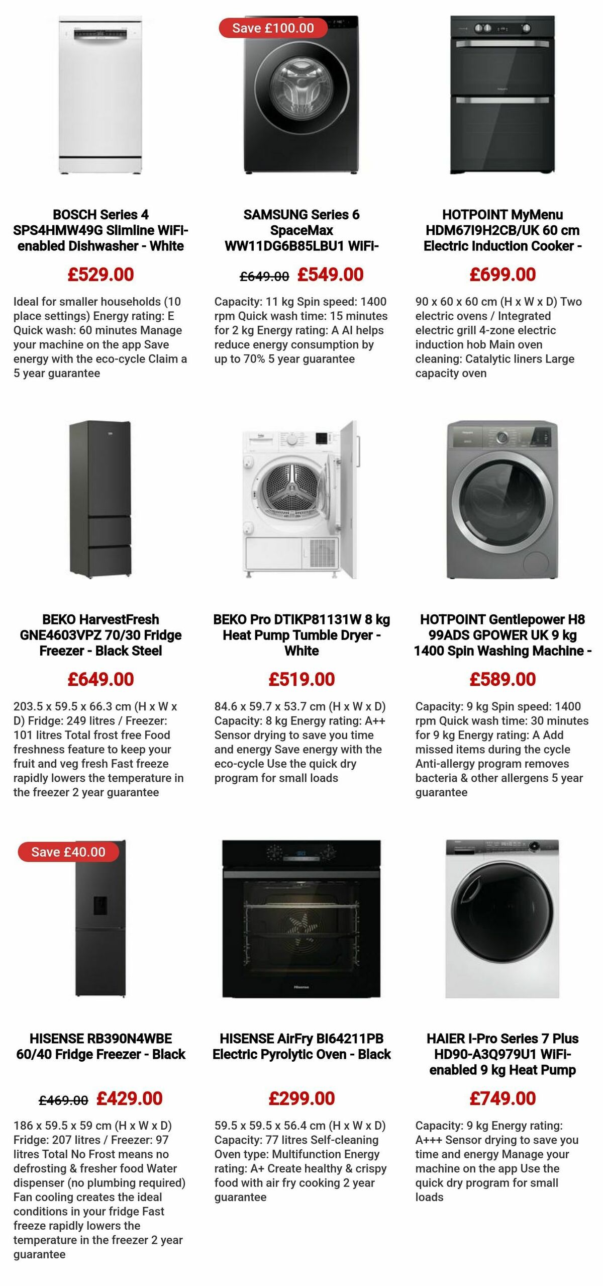 Currys Offers from 14 February