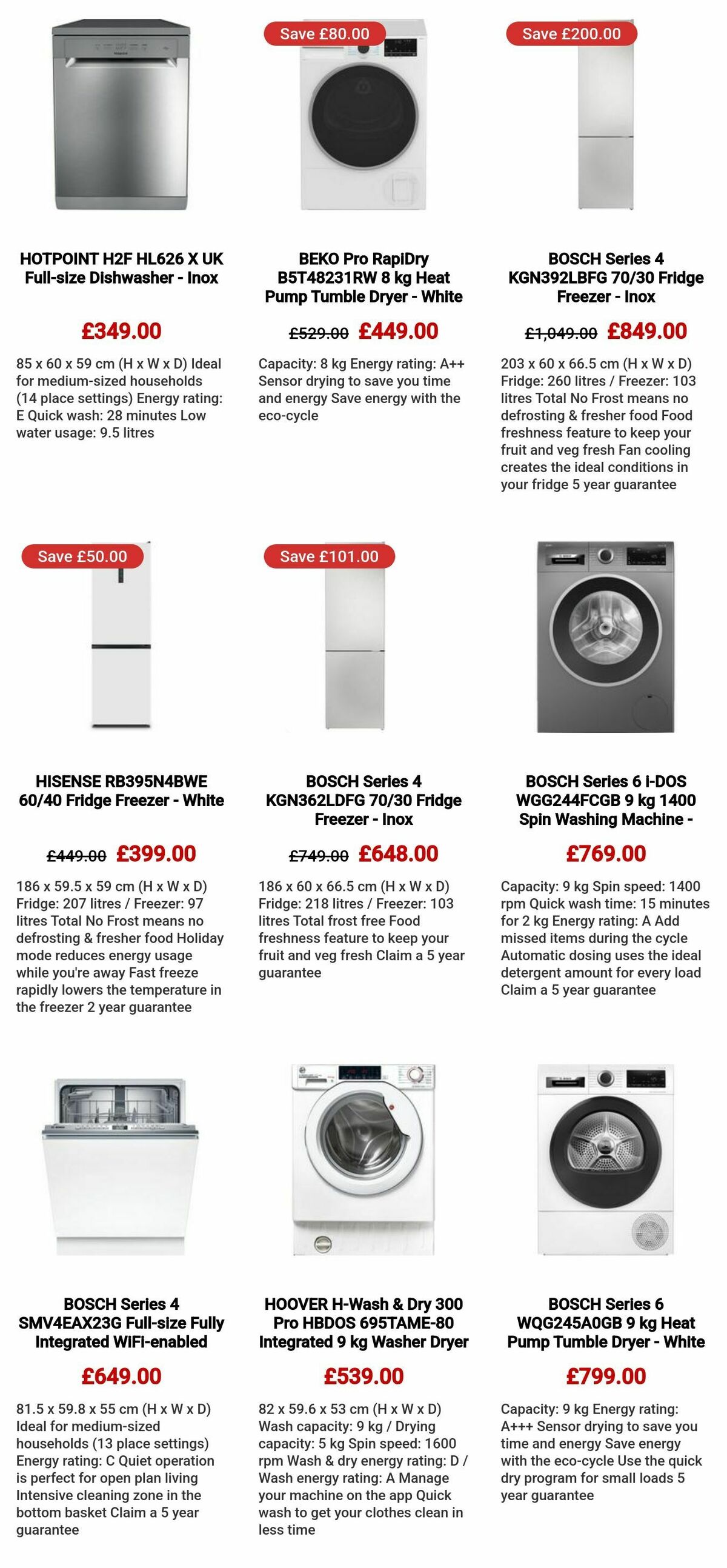 Currys Offers from 14 February