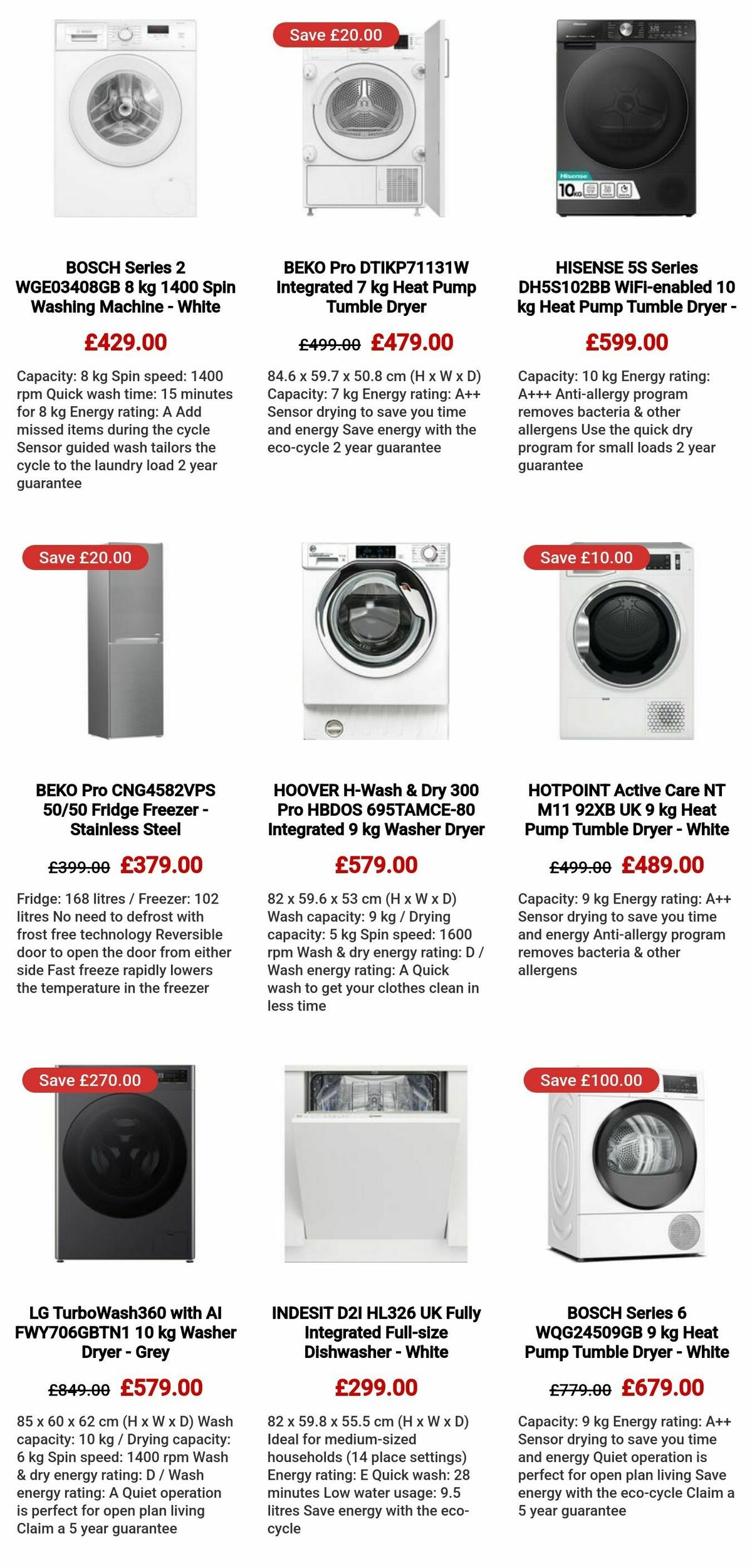 Currys Offers from 14 February