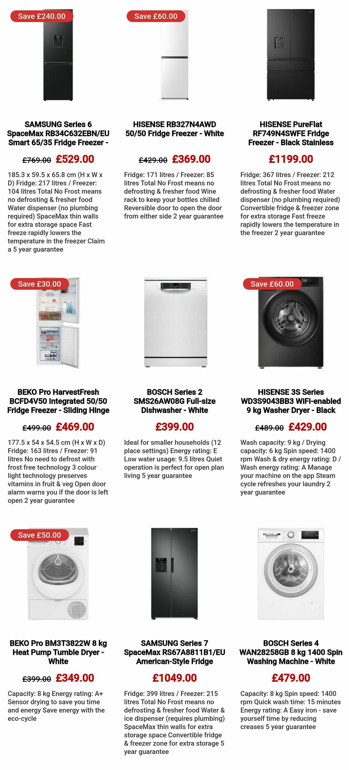 Currys Offers from 14 February