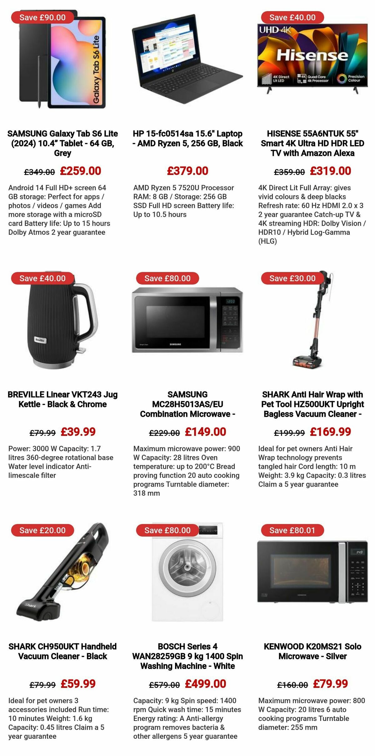 Currys Offers from 28 February