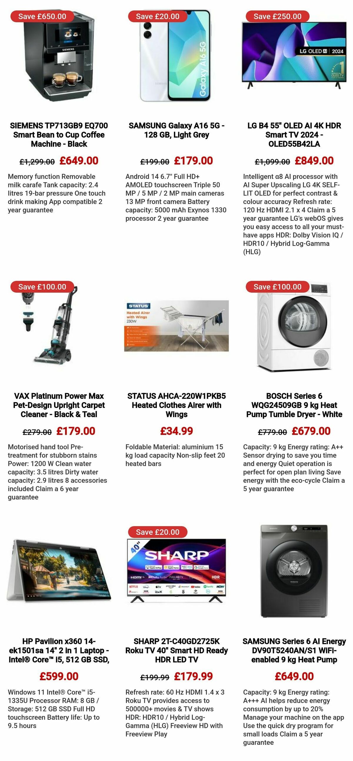 Currys Offers from 28 February