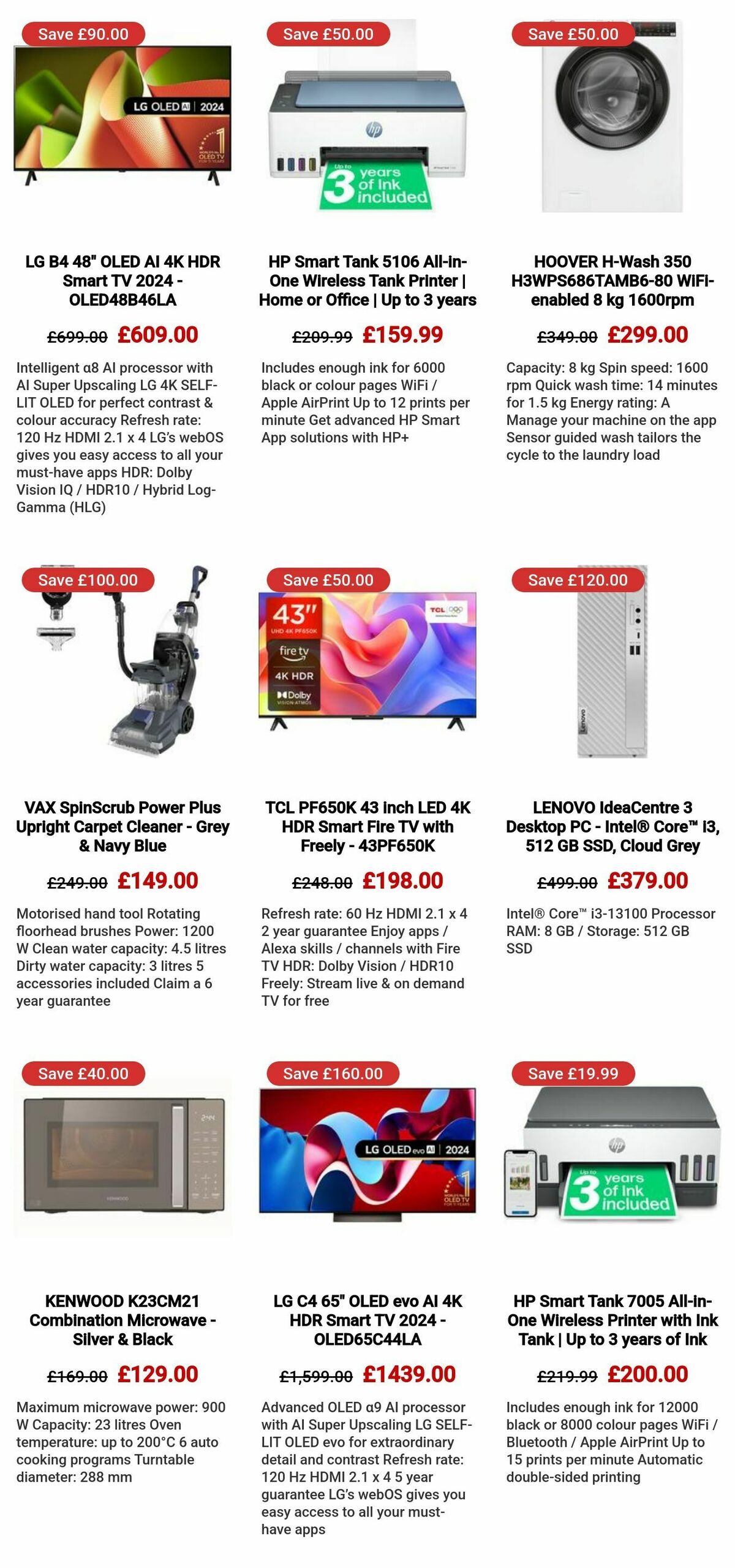 Currys Offers from 28 February