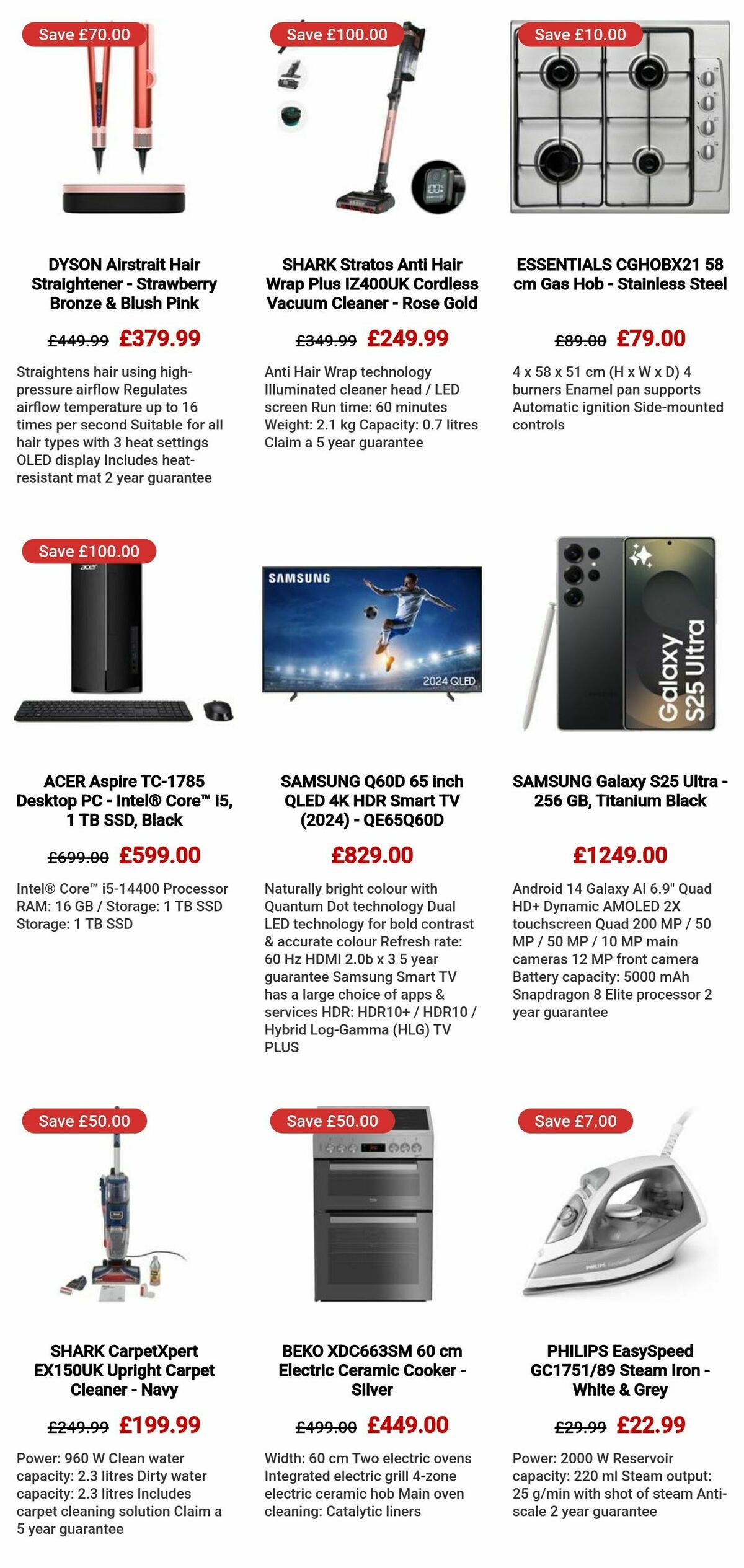 Currys Offers from 28 February
