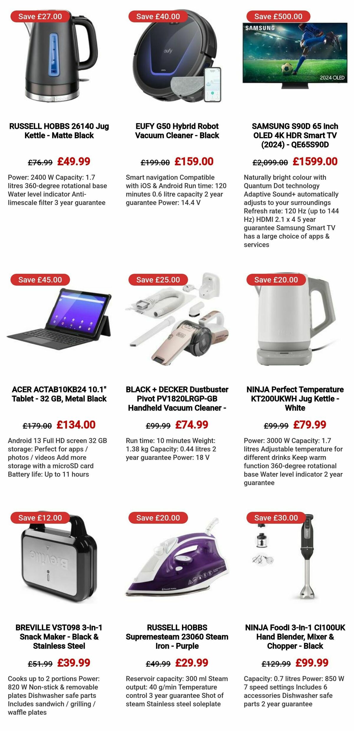 Currys Offers from 28 February