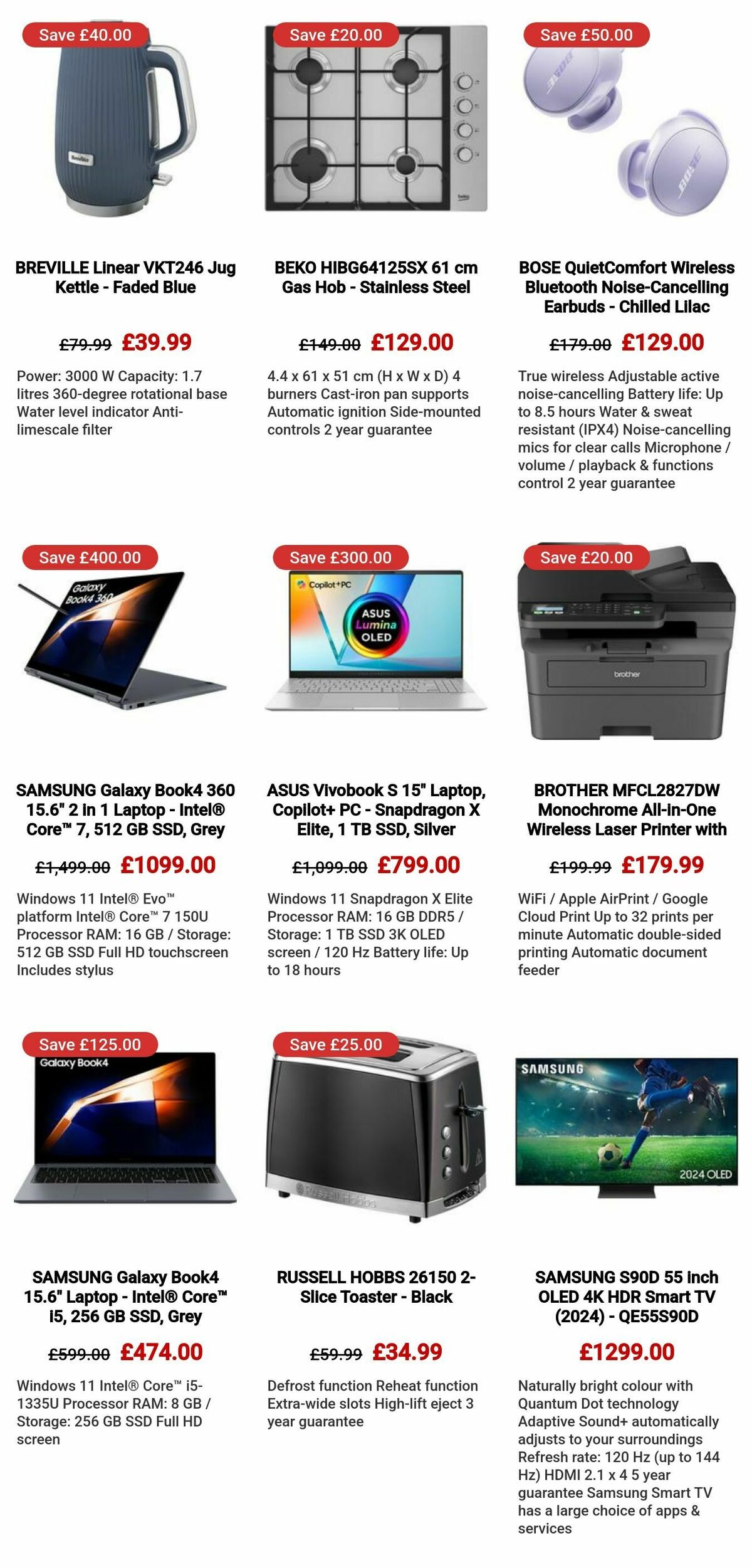 Currys Offers from 28 February