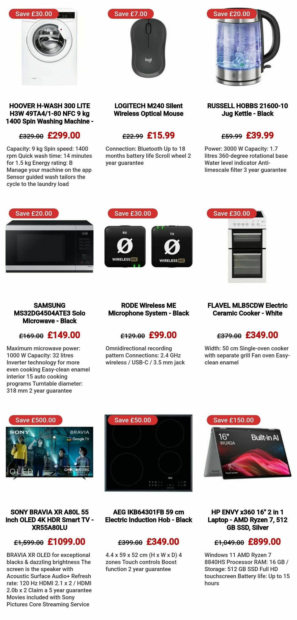 Currys Offers from 28 February