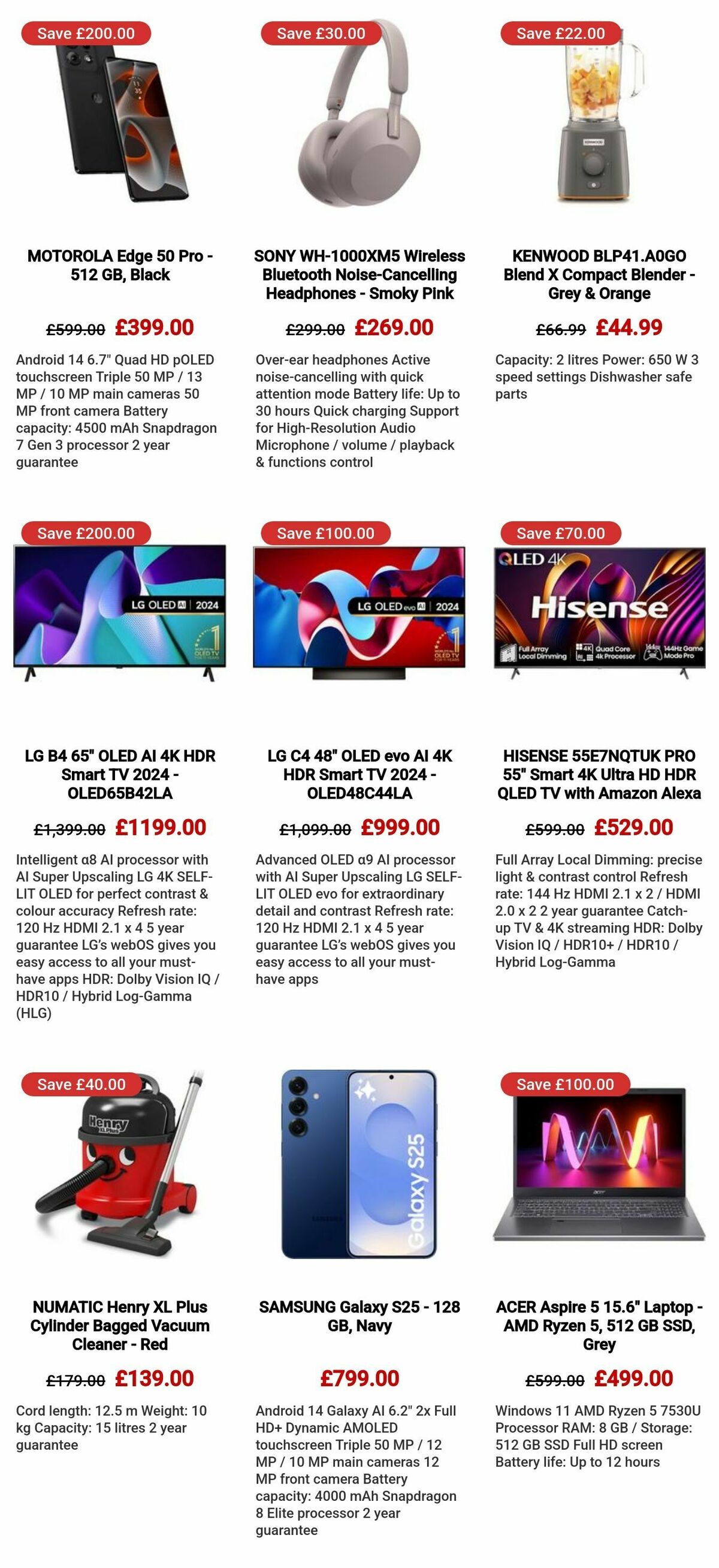 Currys Offers from 28 February