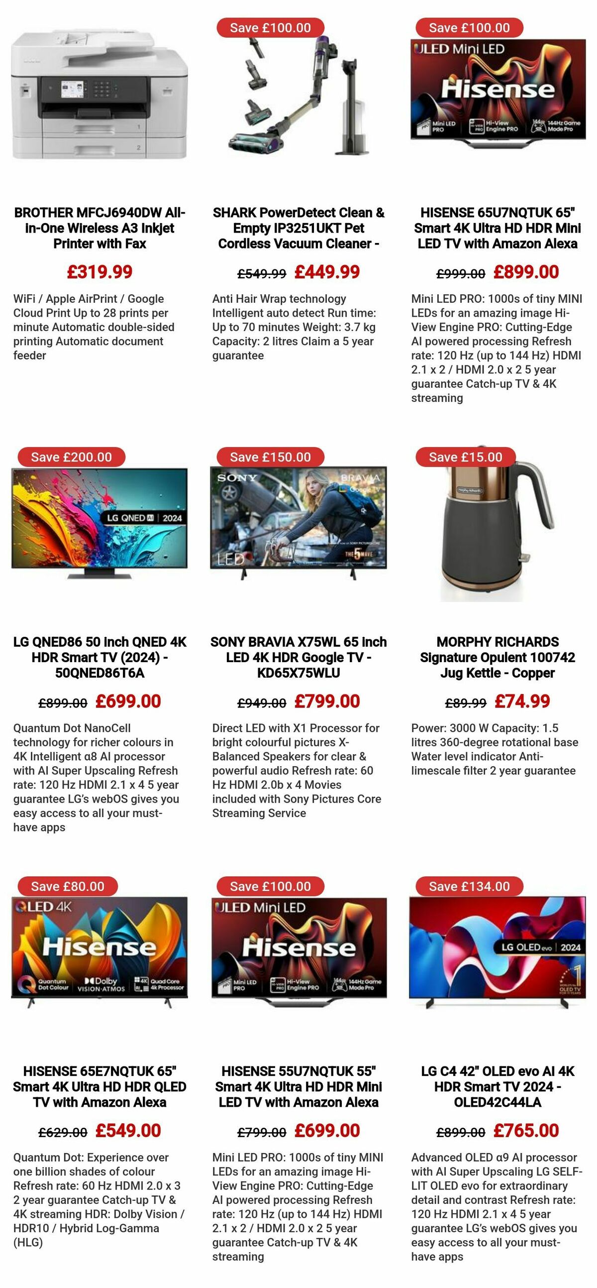 Currys Offers from 28 February