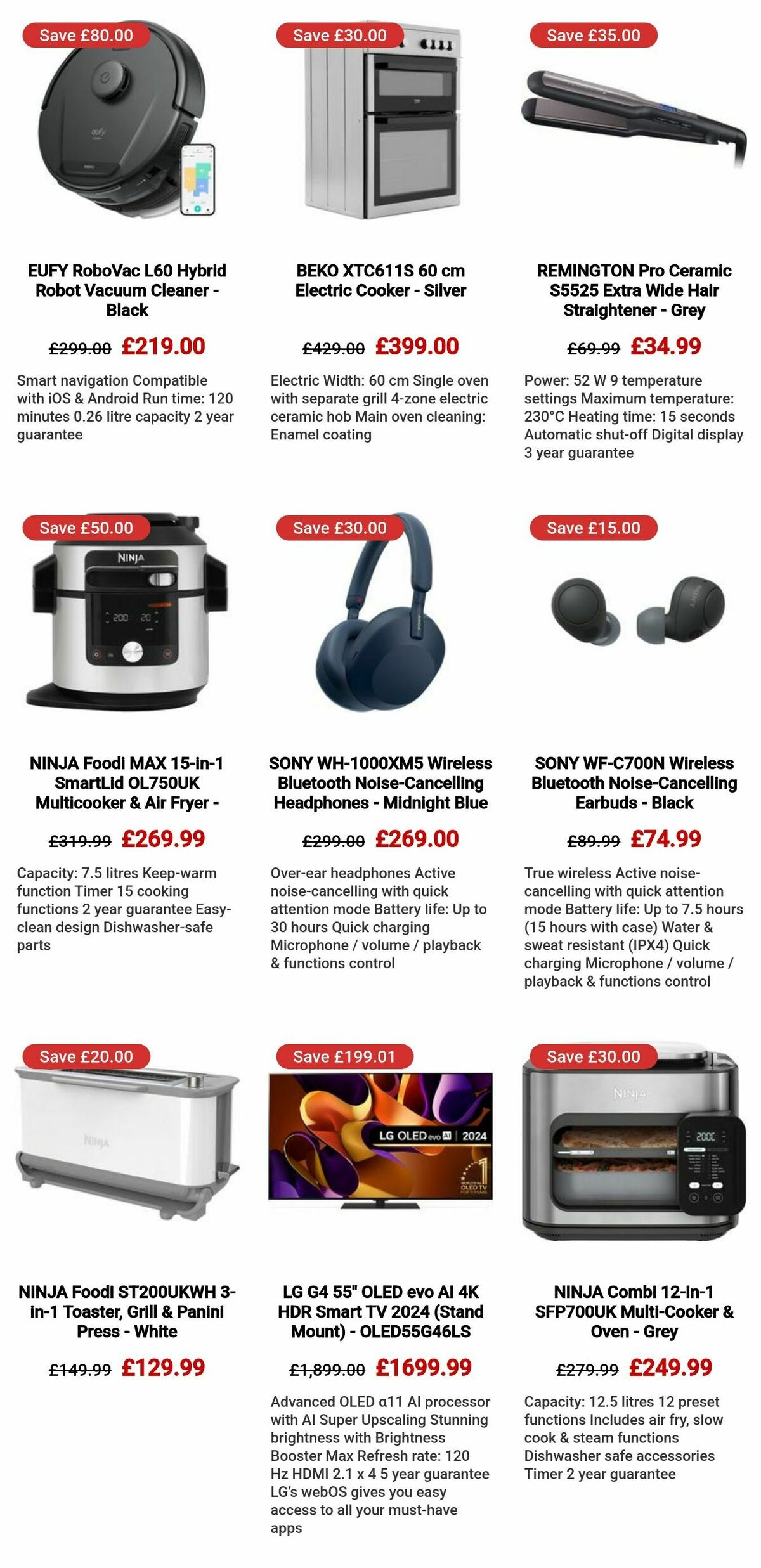 Currys Offers from 28 February