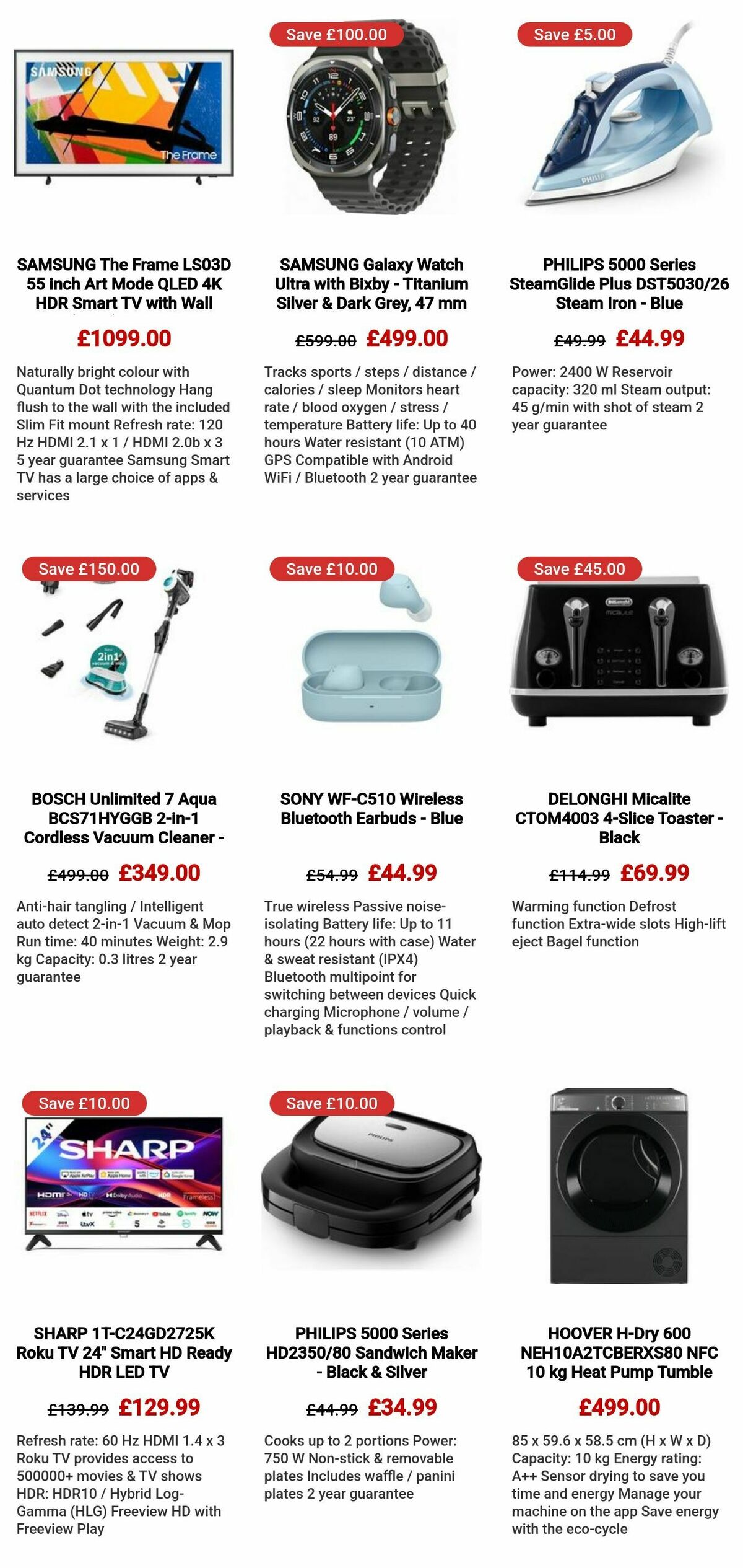 Currys Offers from 28 February