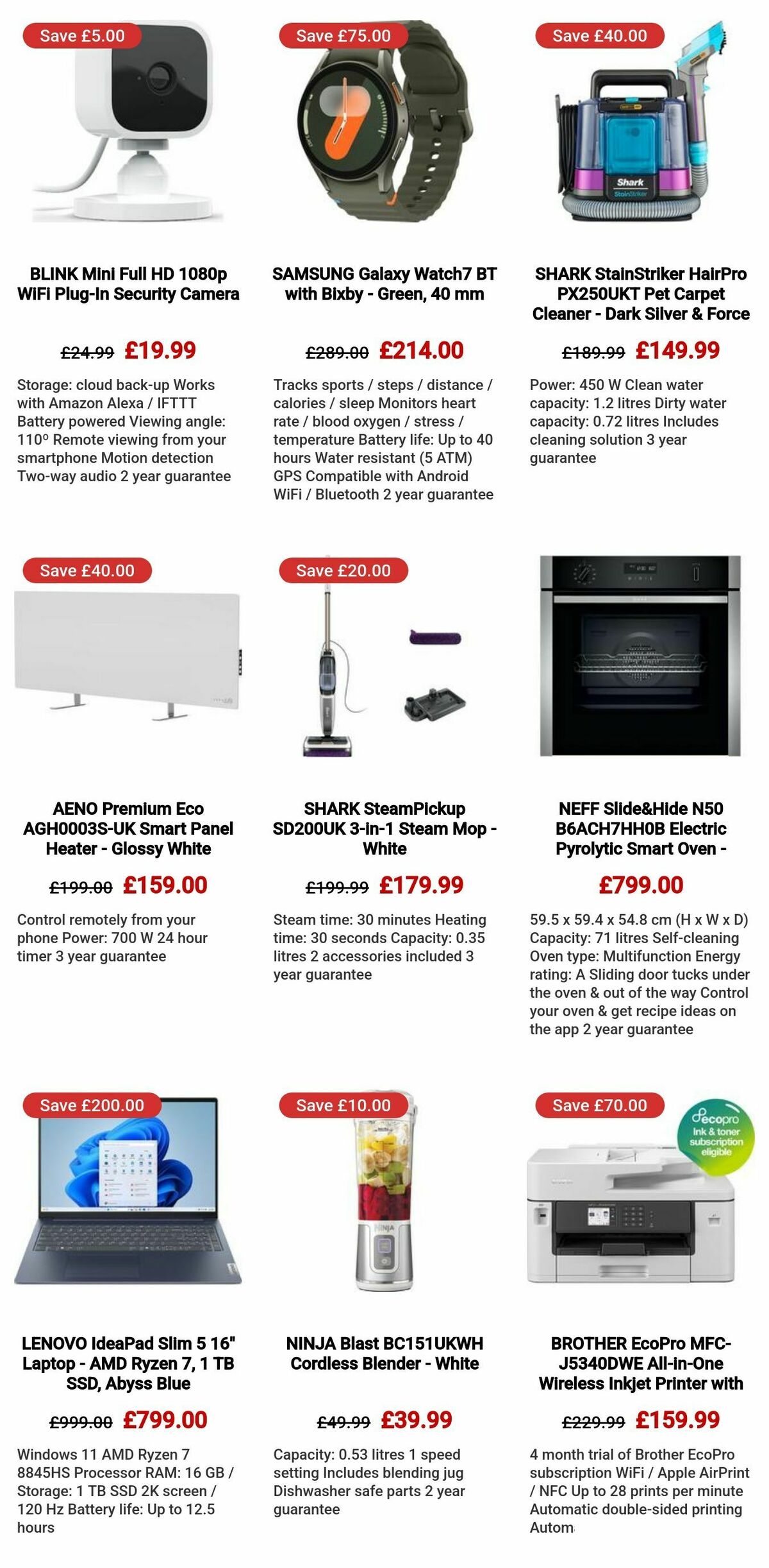 Currys Offers from 28 February