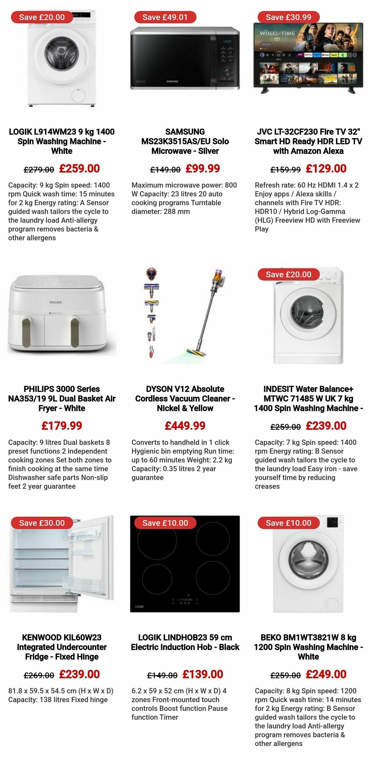 Currys Offers from 28 February