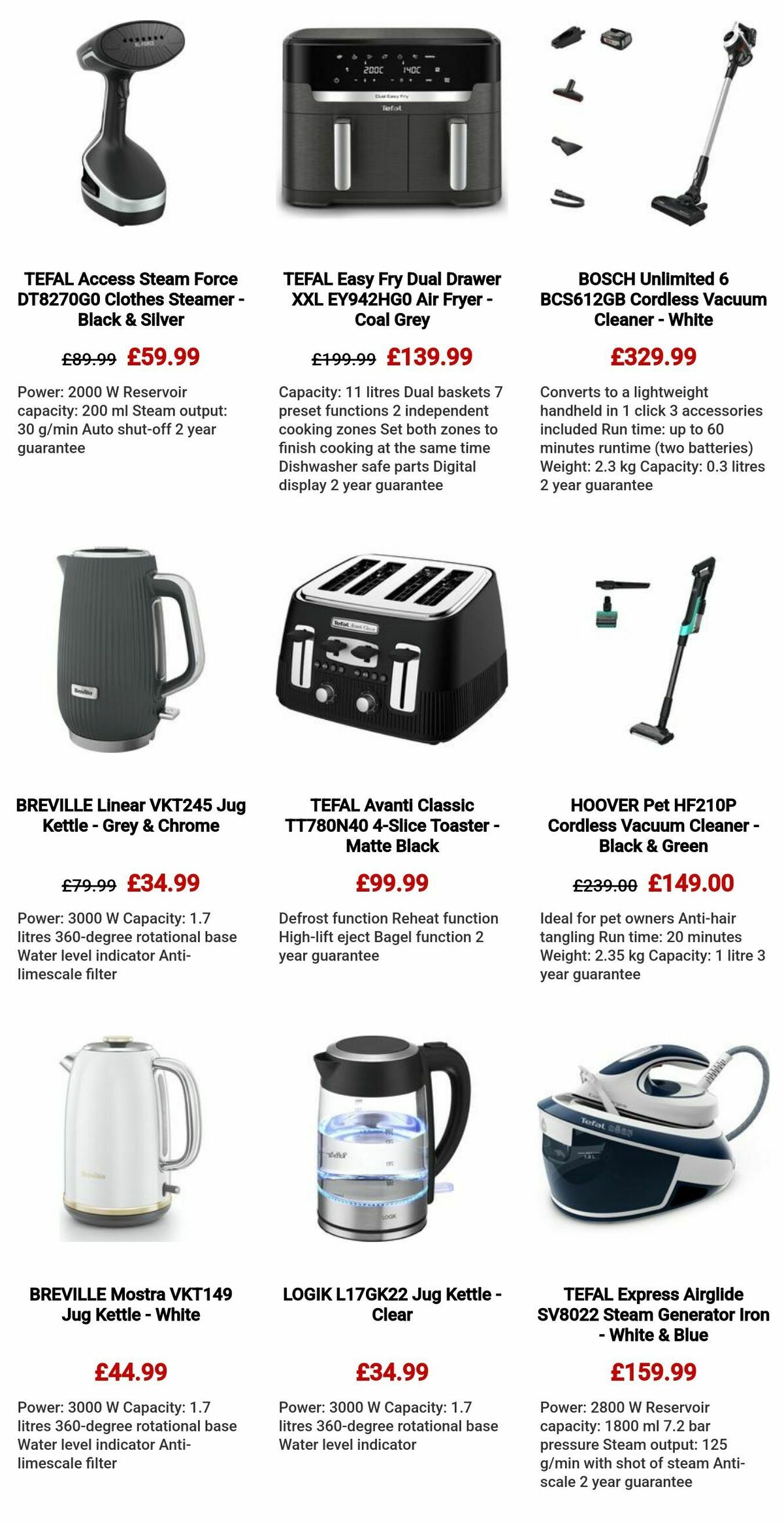 Currys Offers from 14 March