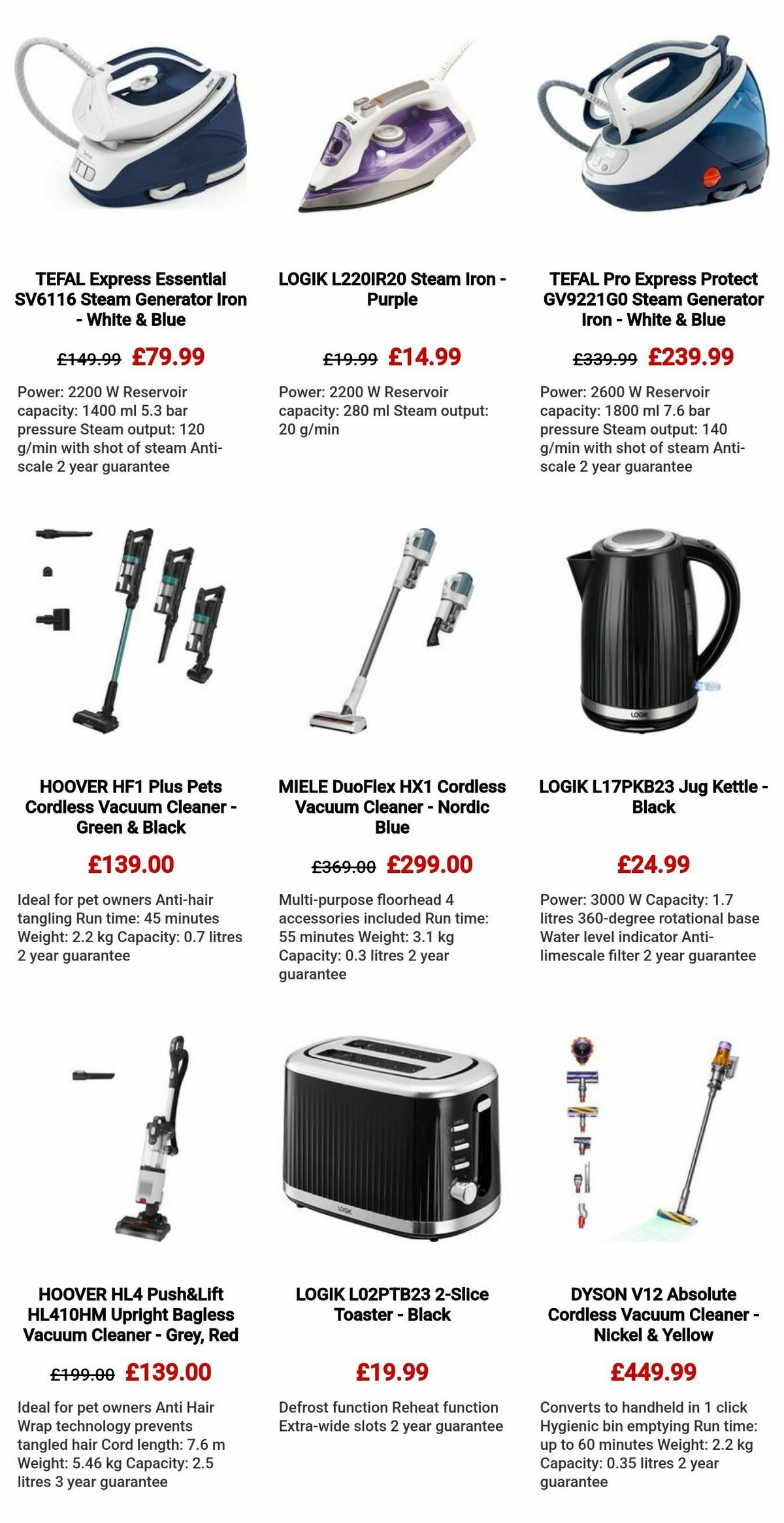 Currys Offers from 14 March