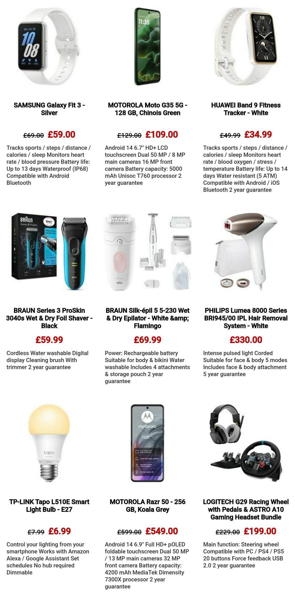 Currys Offers from 28 March