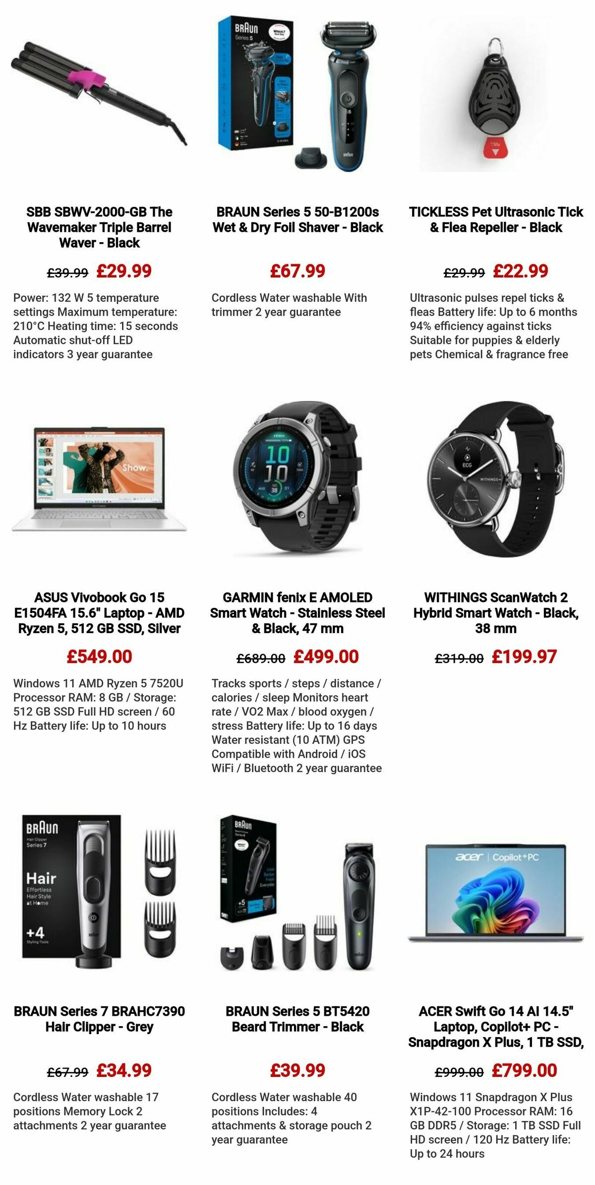 Currys Offers from 28 March