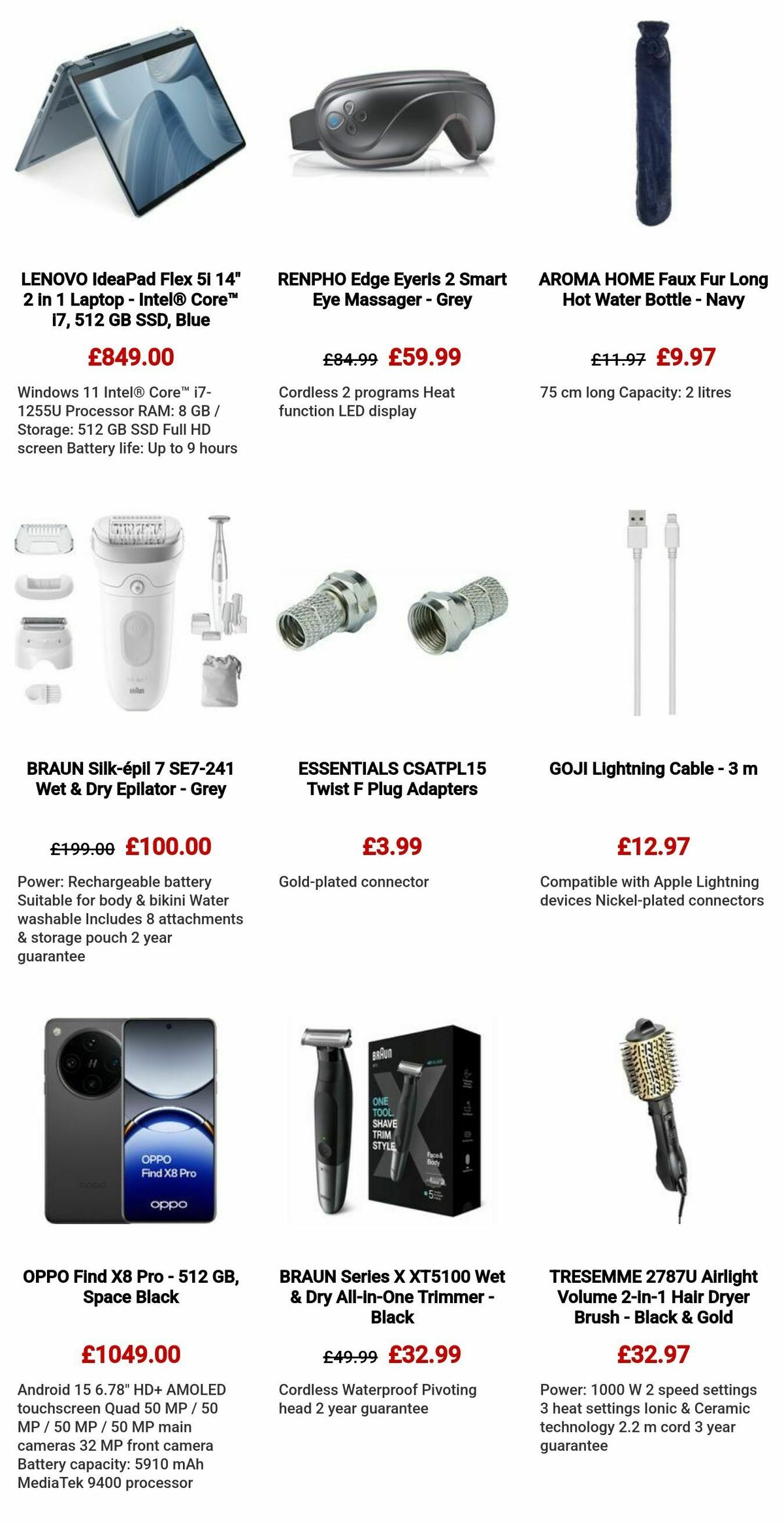 Currys Offers from 28 March