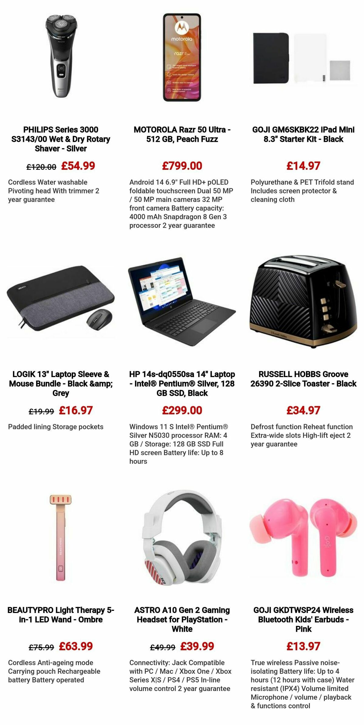 Currys Offers from 28 March