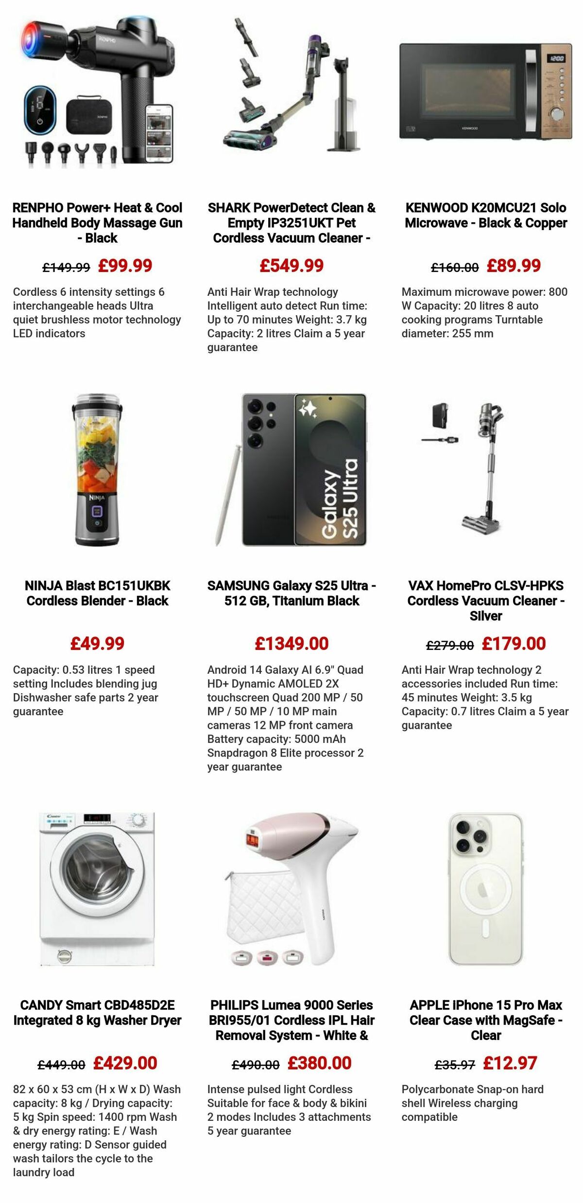 Currys Offers from 28 March