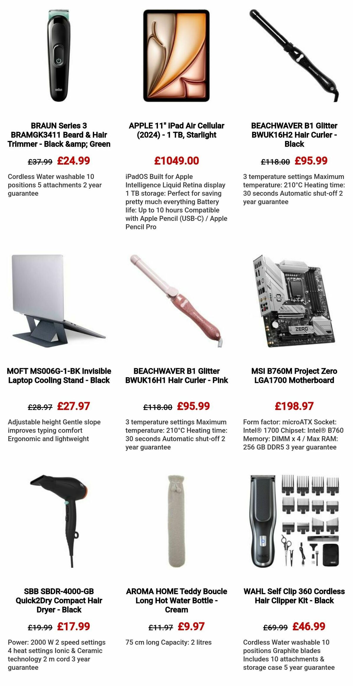 Currys Offers from 28 March