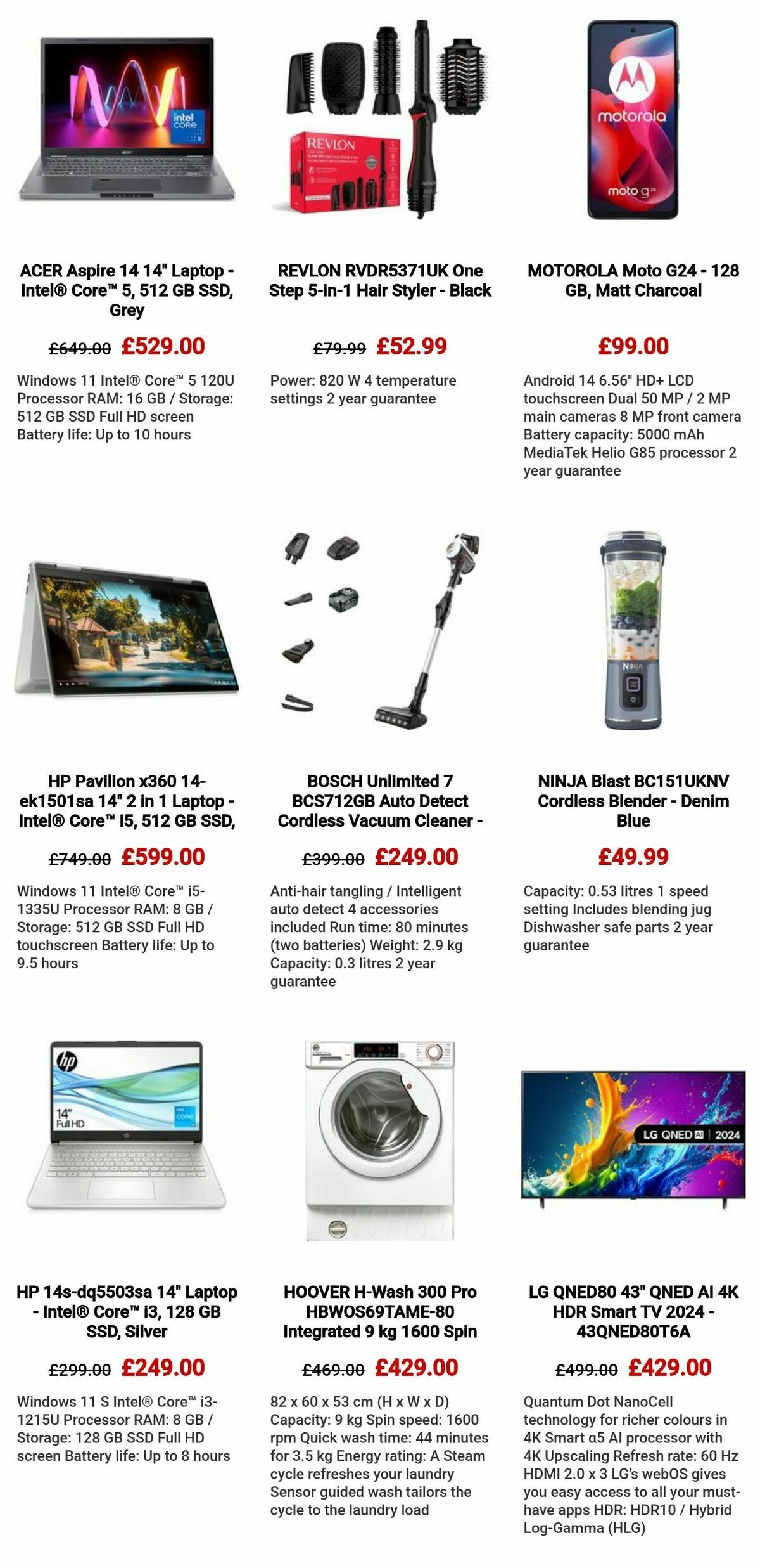 Currys Offers from 28 March