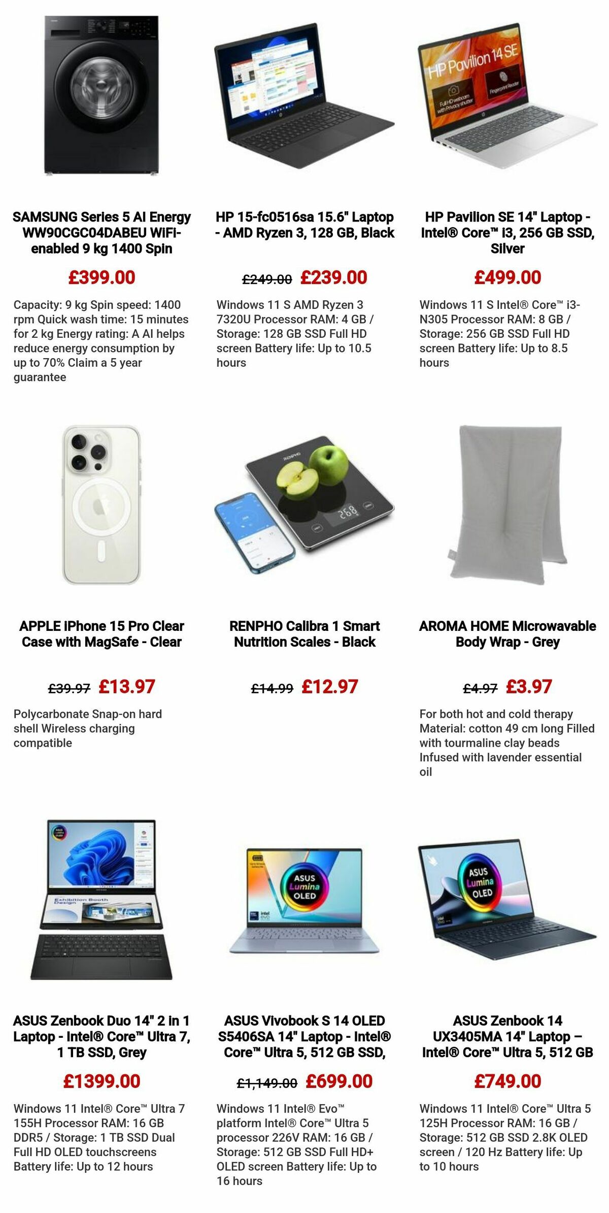 Currys Offers from 28 March