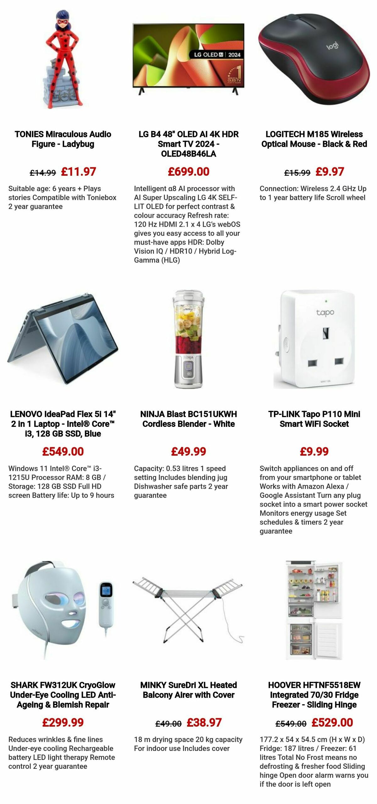 Currys Offers from 28 March
