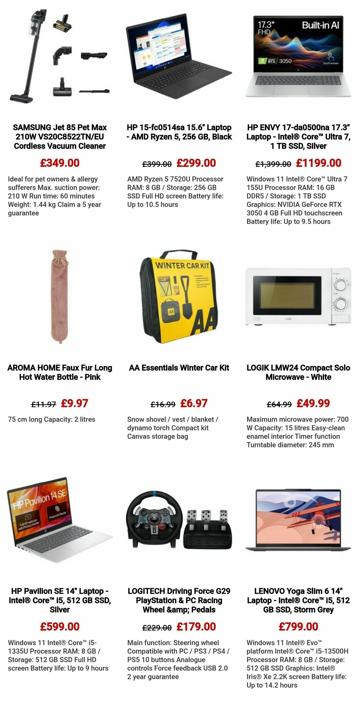 Currys Offers from 28 March