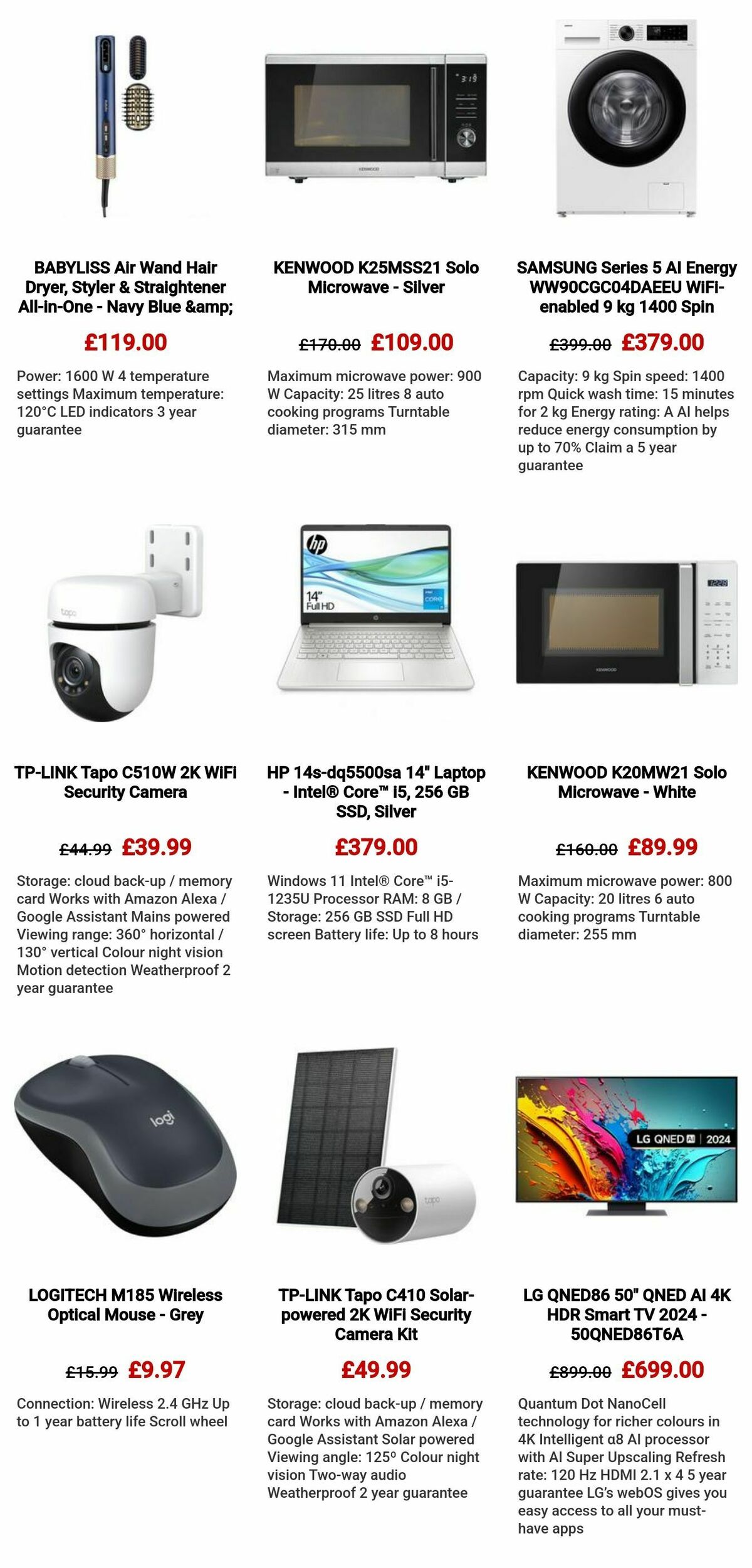 Currys Offers from 28 March