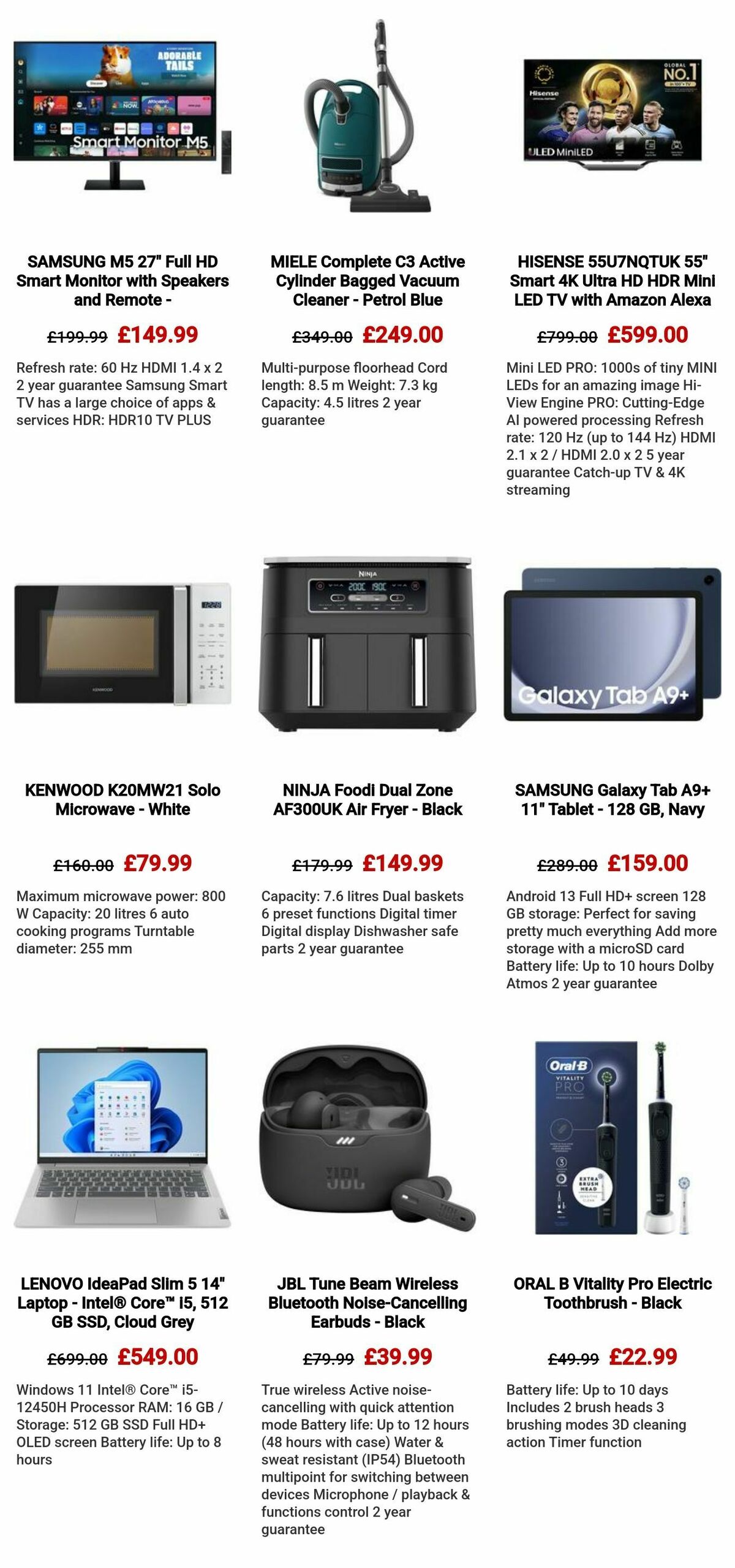 Currys Offers from 11 April