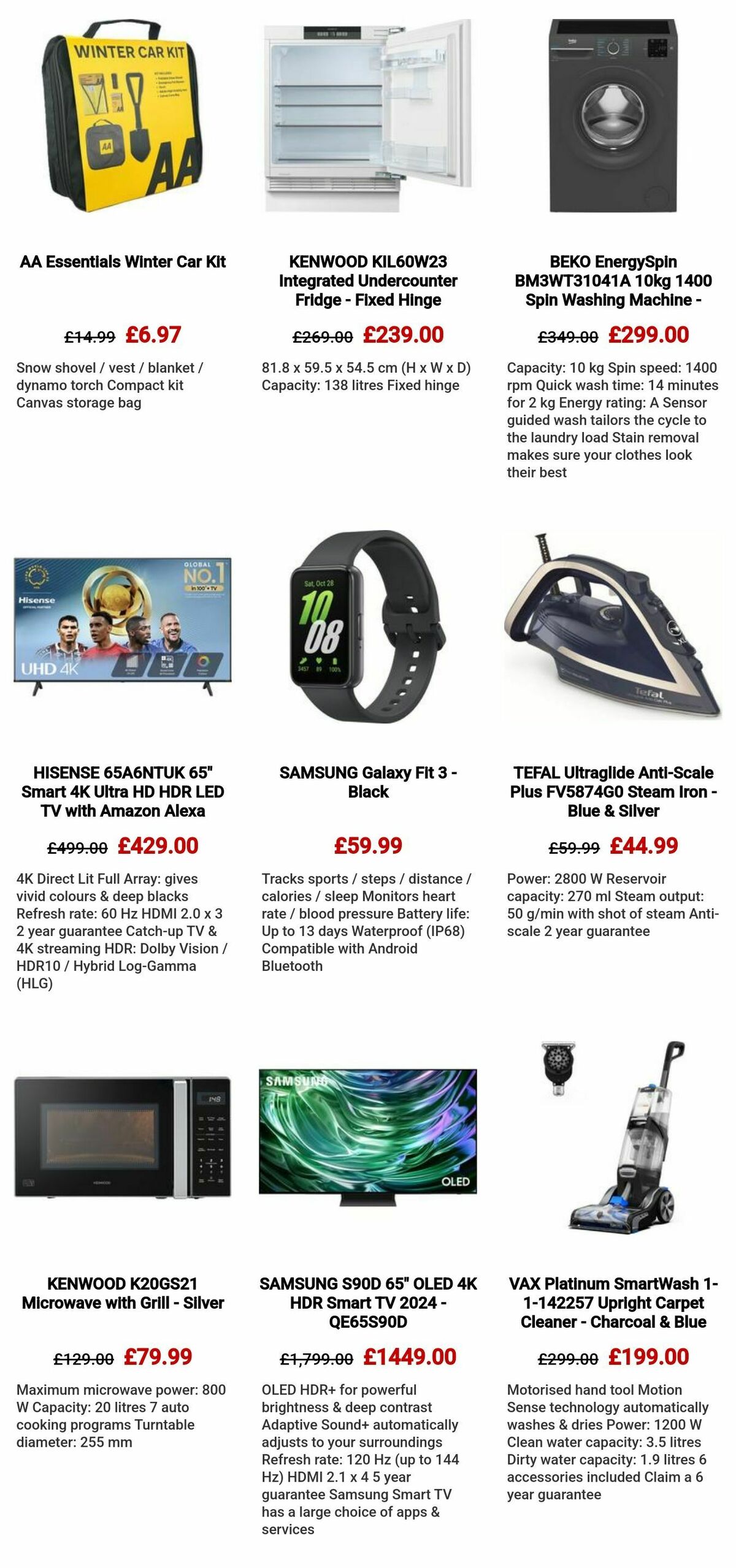 Currys Offers from 11 April