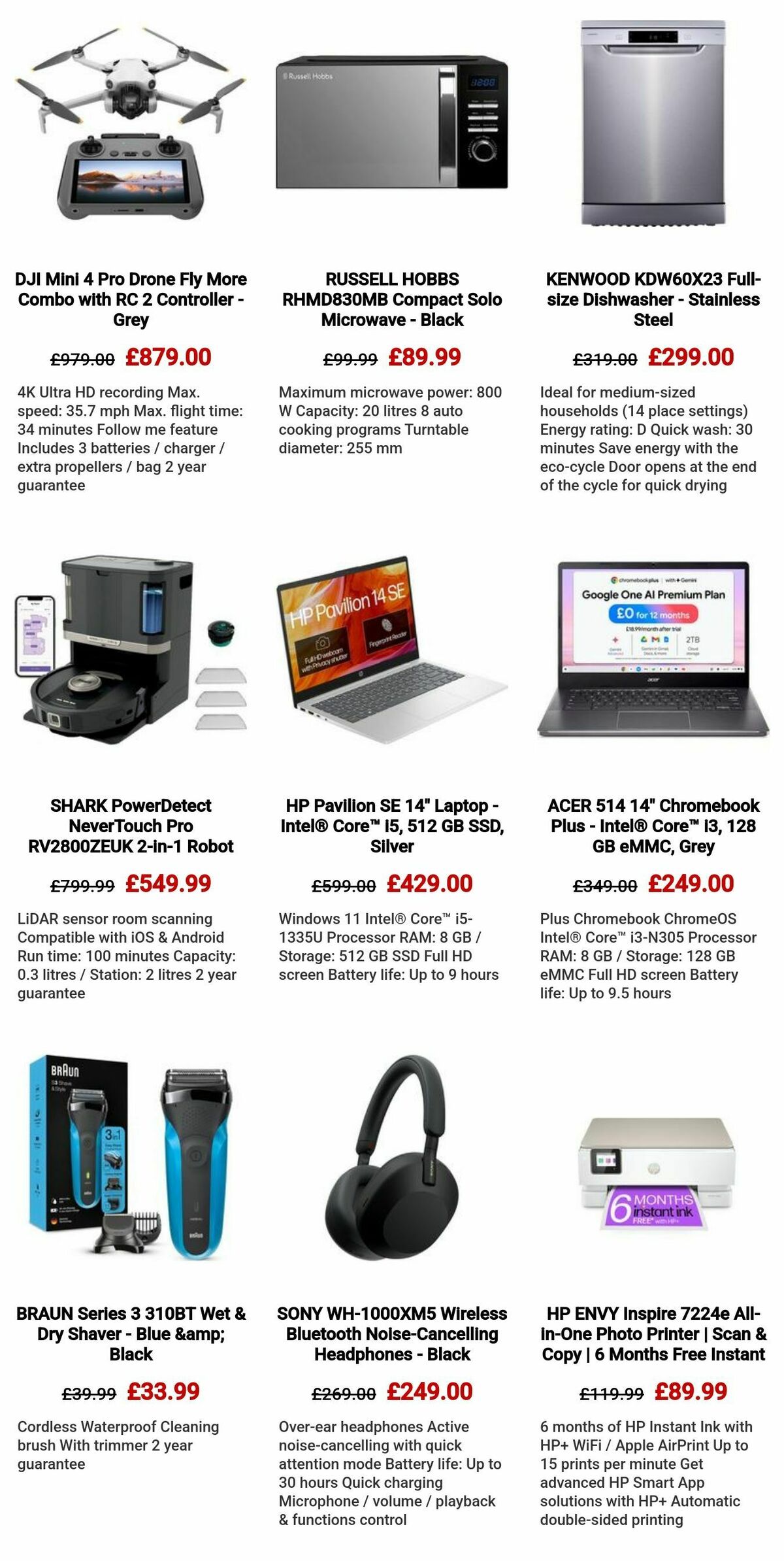Currys Offers from 11 April